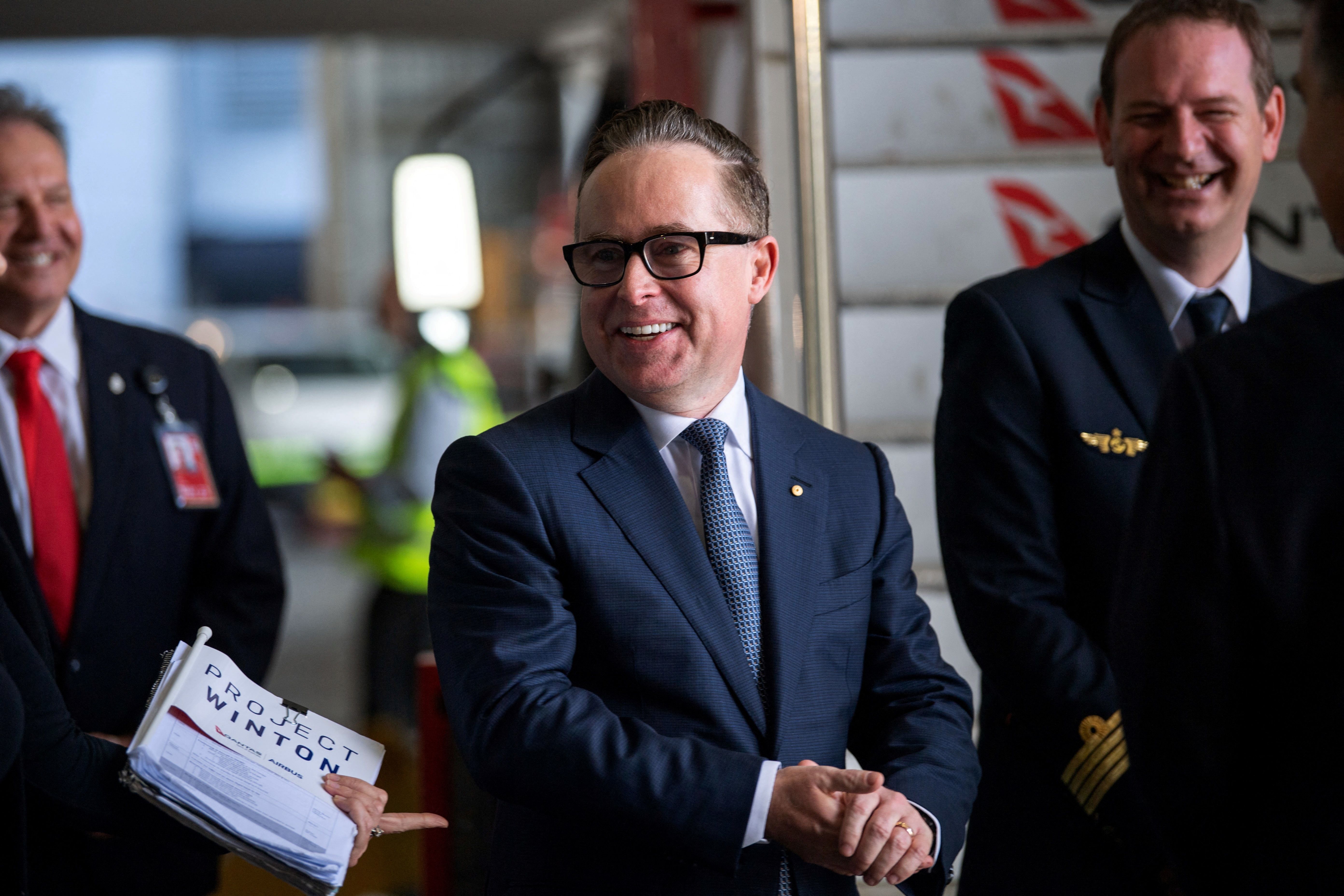 Qantas CEO Alan Joyce has delivered an exceptional half year
