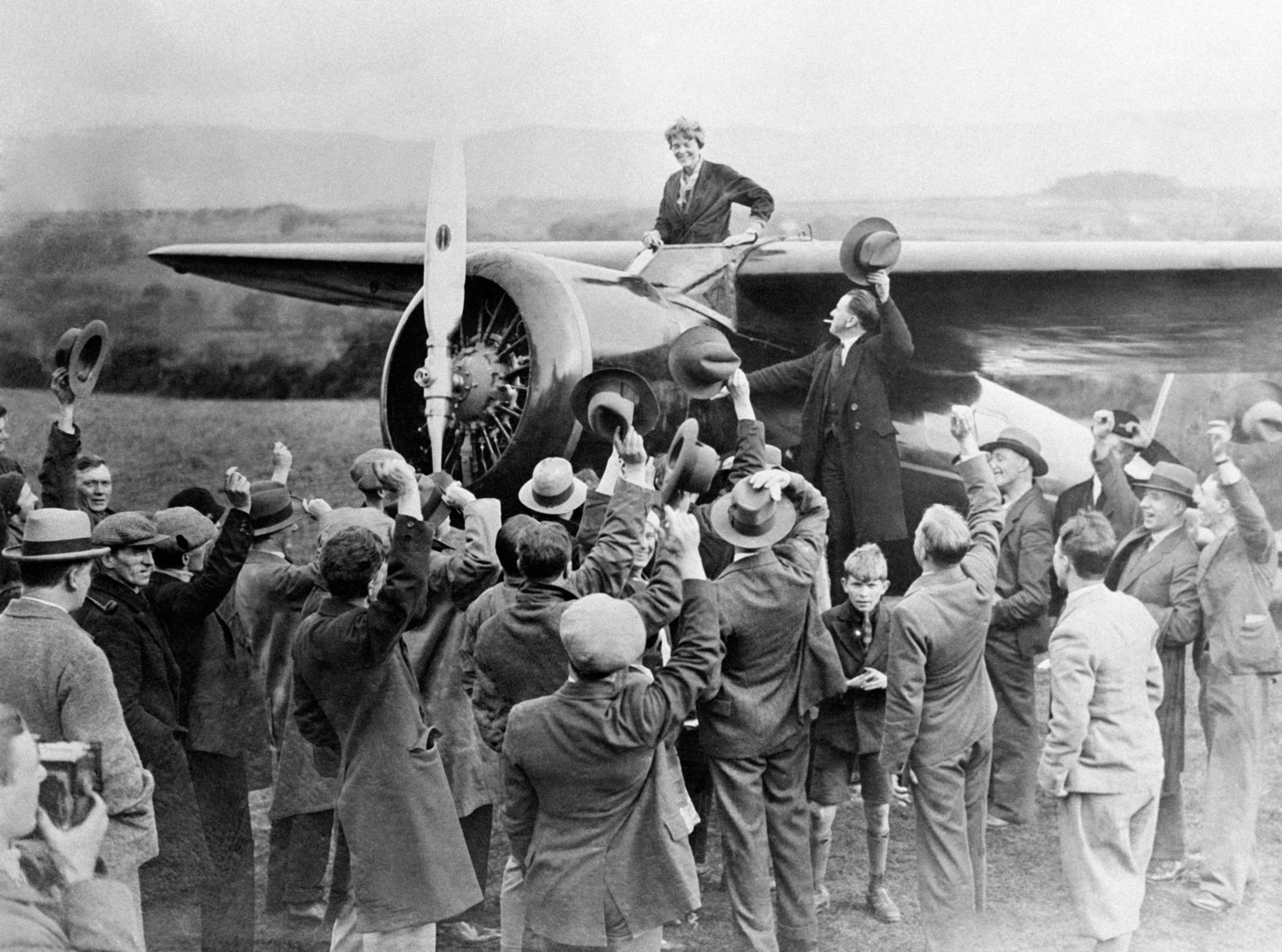 GettyImages-558626819 Amelia Earhart In Derry