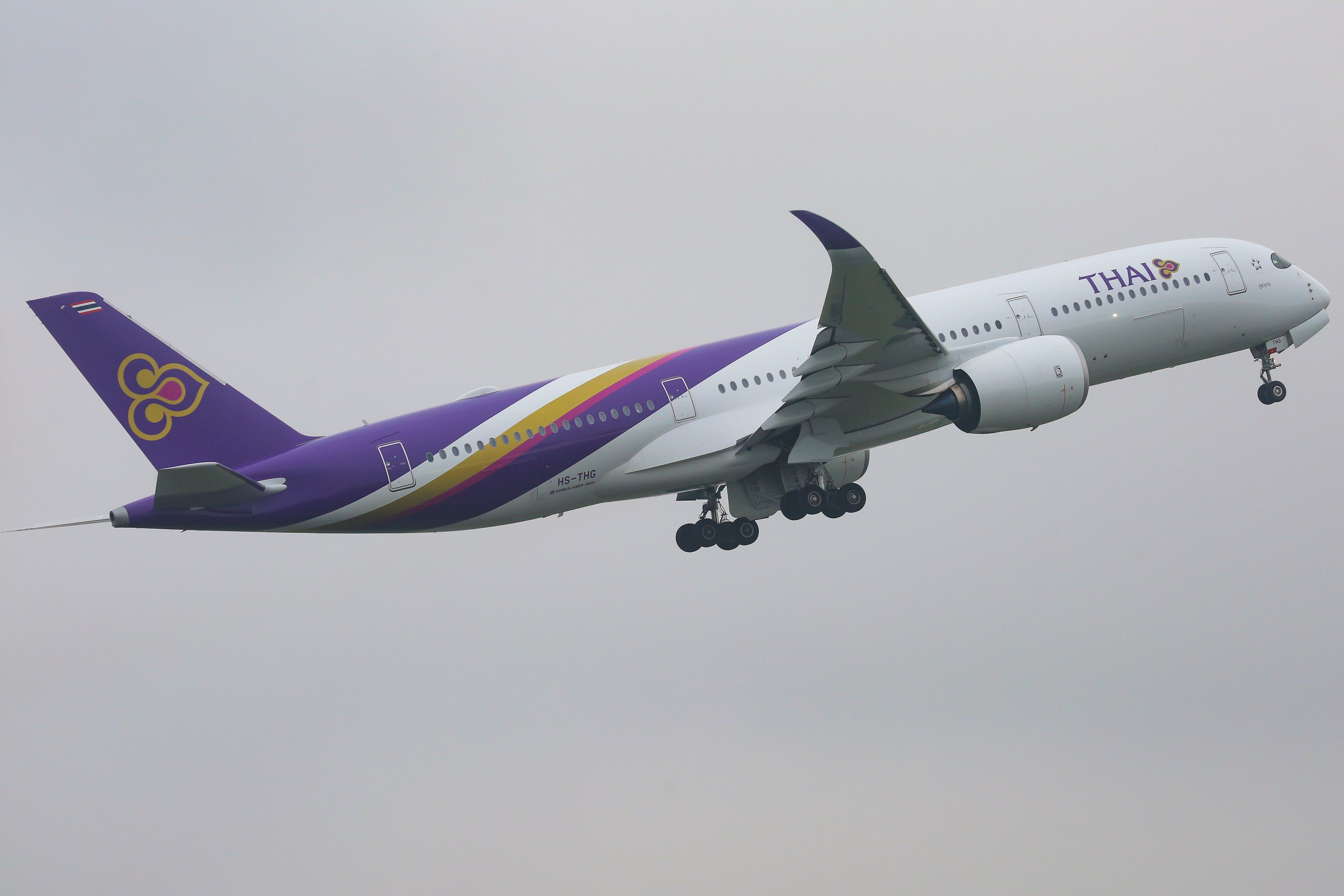 Thai Airways Taking off 