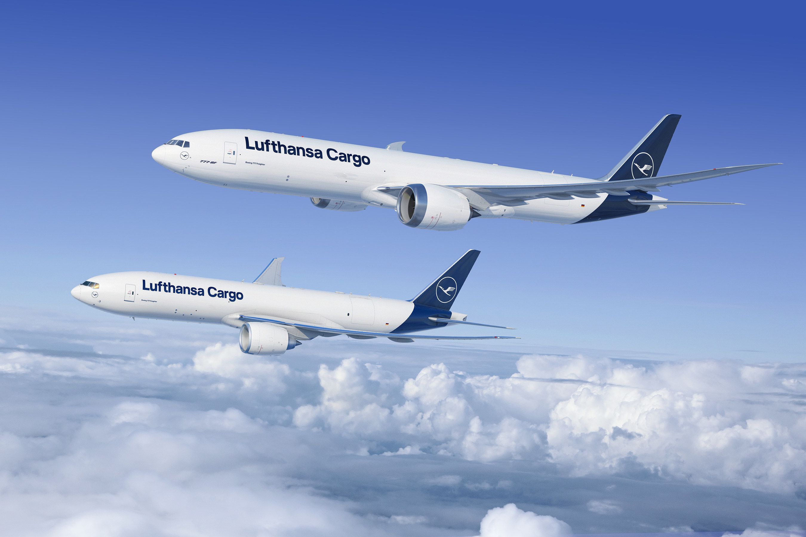 Lufthansa Boeing 777F and 777-8F