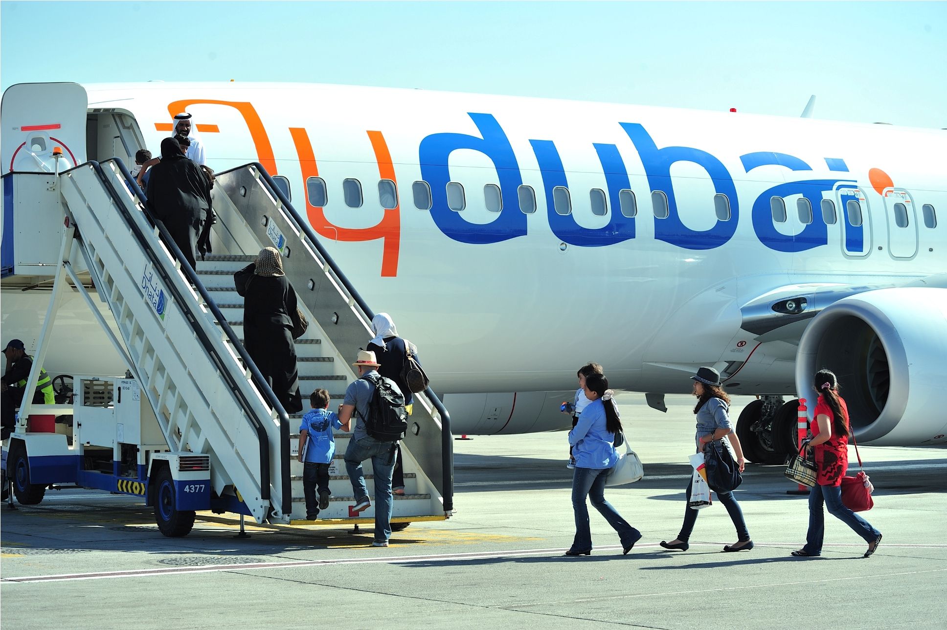 Flydubai Passengers Boarding