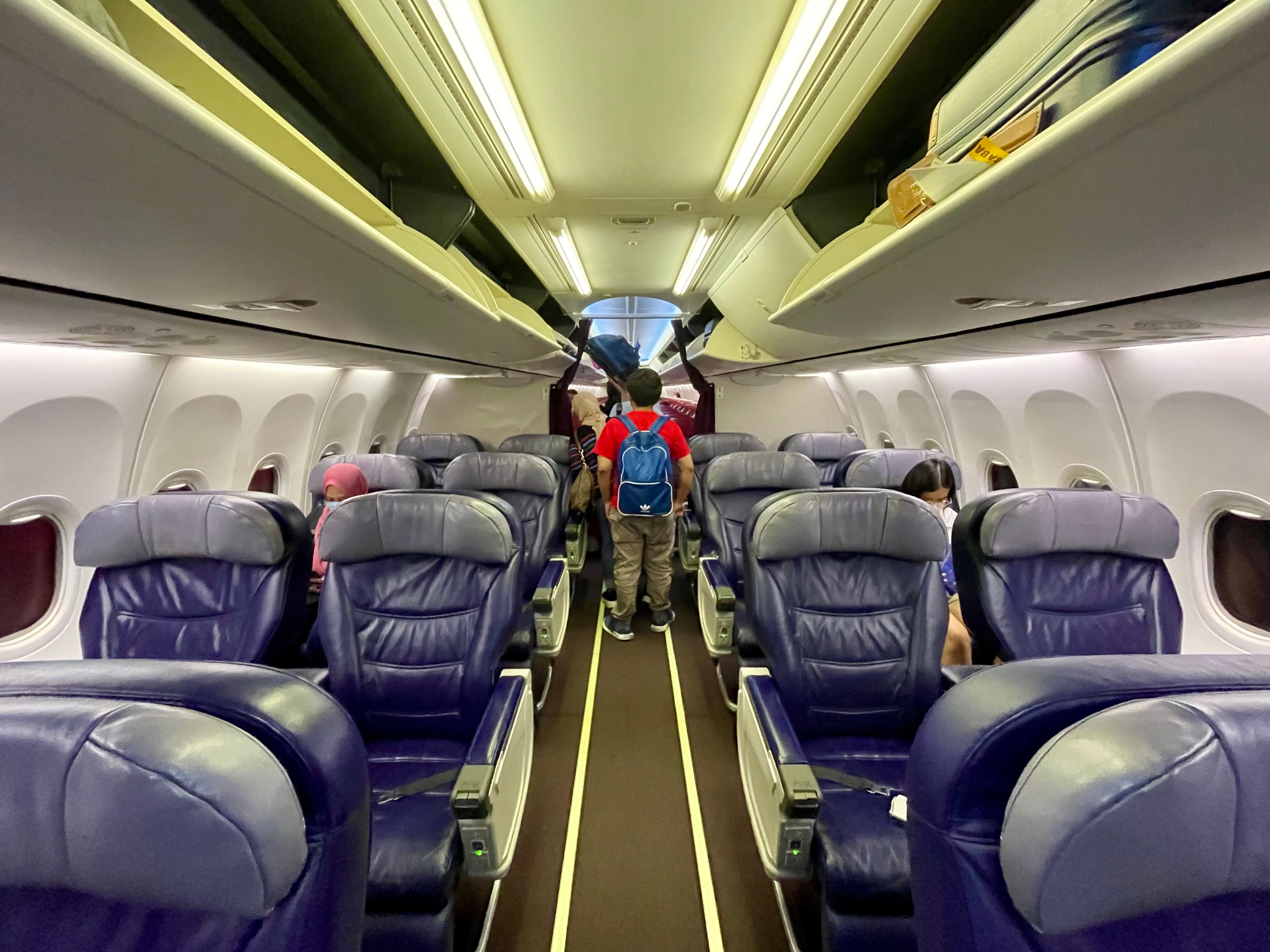 Malaysia Airlines 737 Cabin