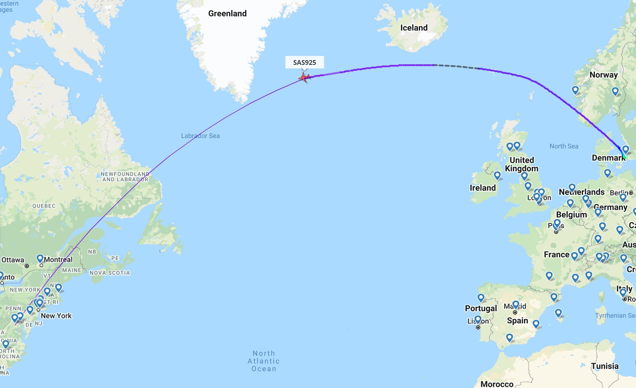 The world's longest narrowbody route