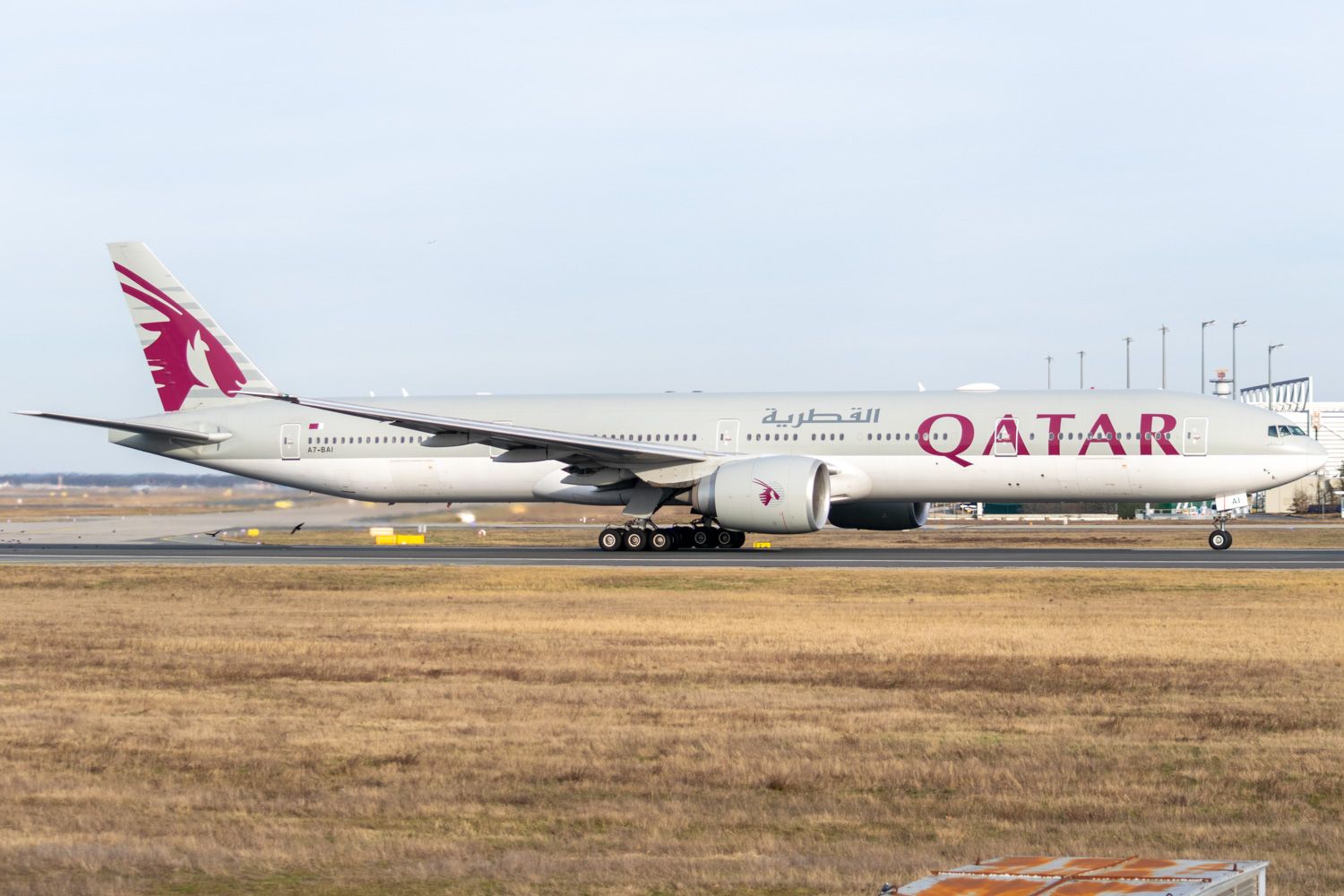 Qatar Airways Aircraft of apron