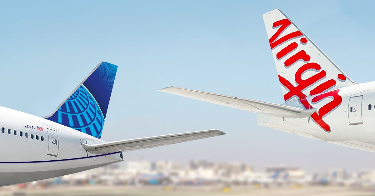 Virgin Australia United Airlines Partnership Aircraft Tails