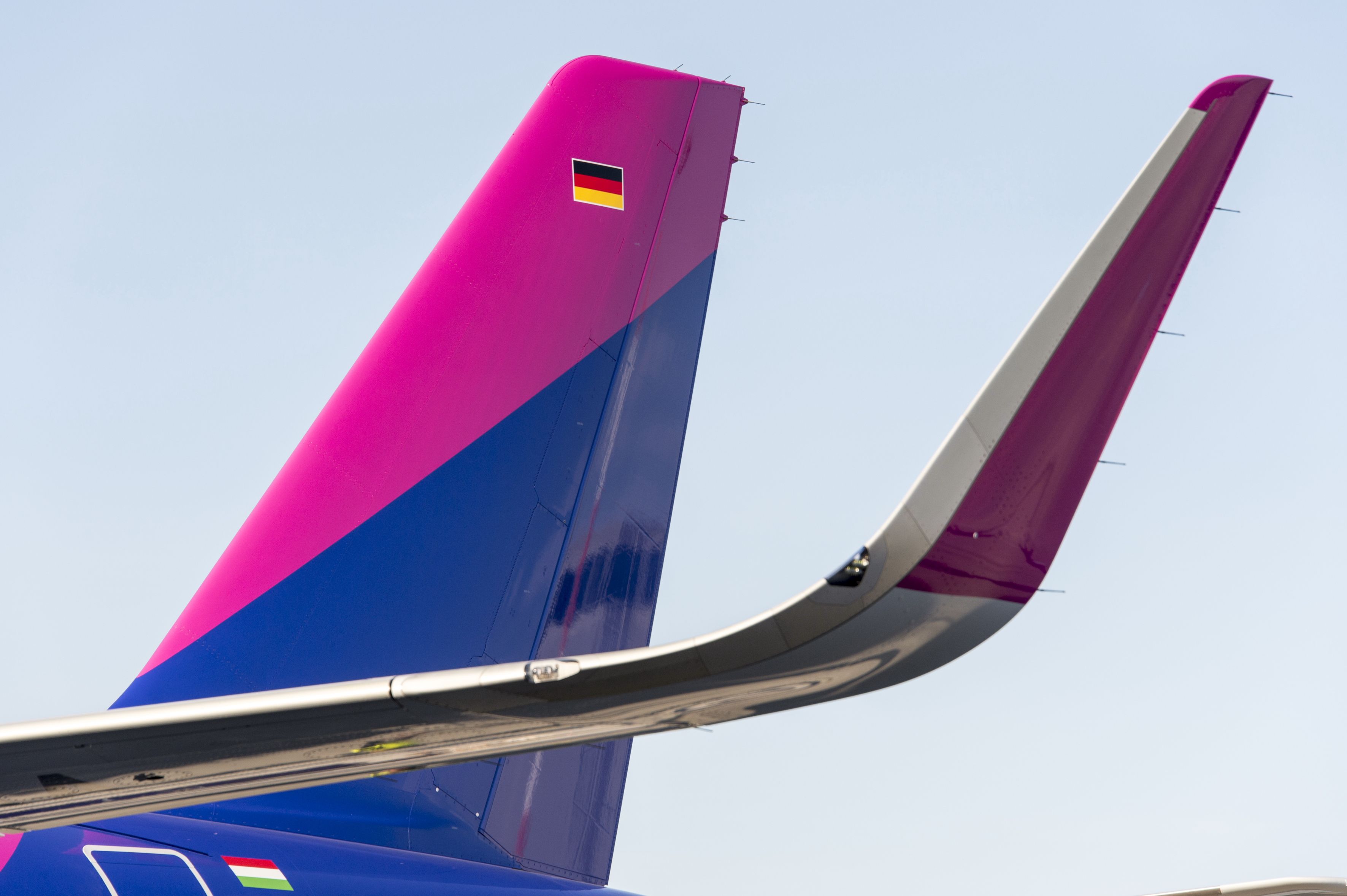 Wizz Air Airbus A320 Tail