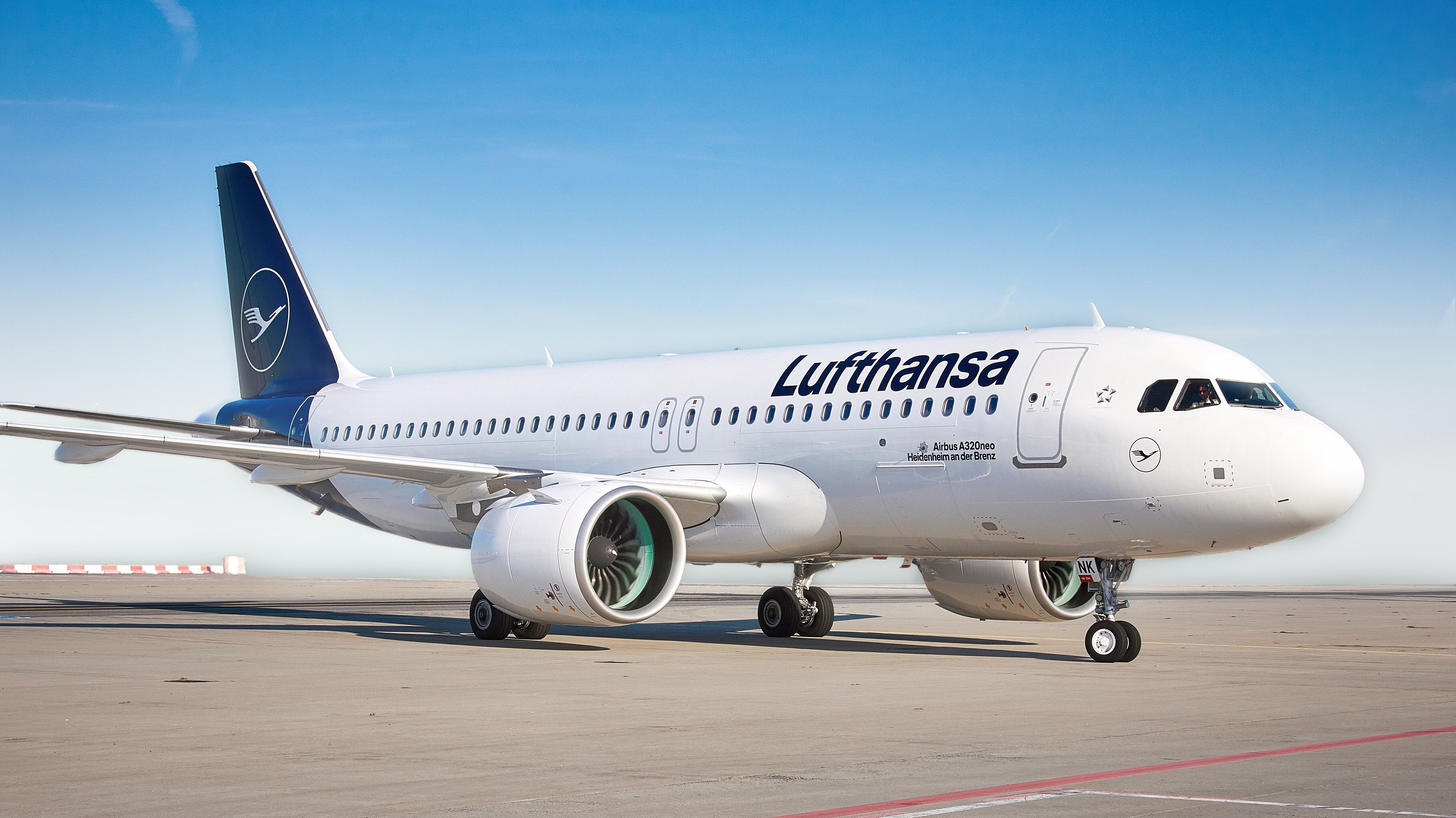 Lufthansa A320neo aircraft