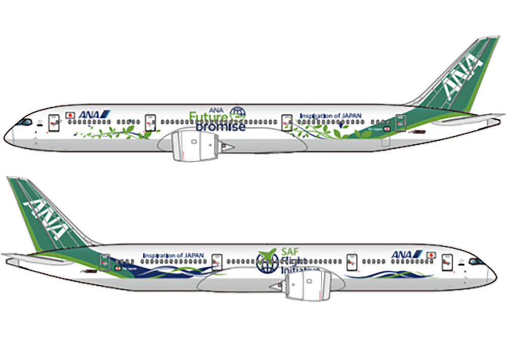 ANA To Highlight Sustainable Goals With A New Boeing 787 Livery