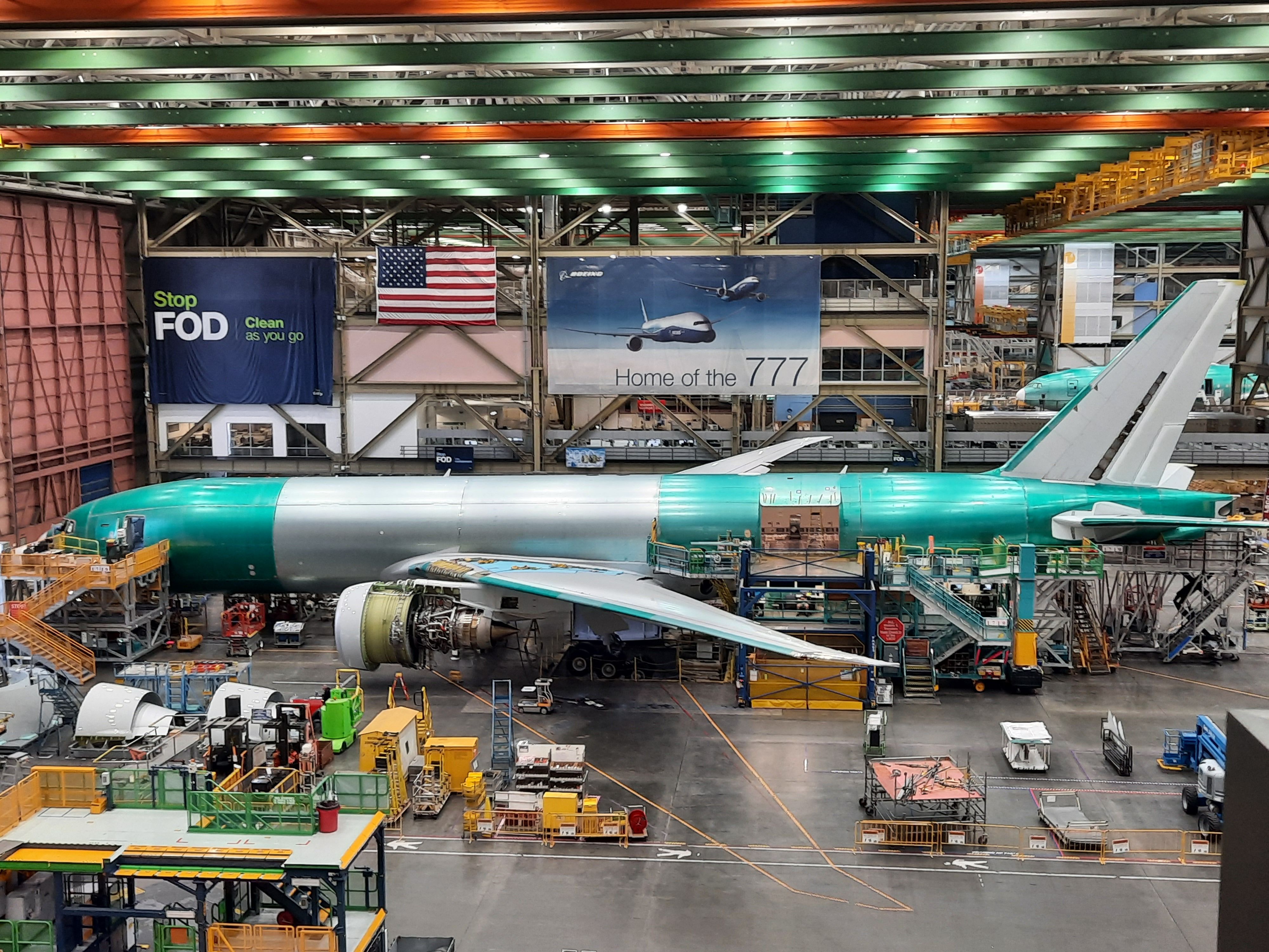 Inside the Boeing 777 Factory.