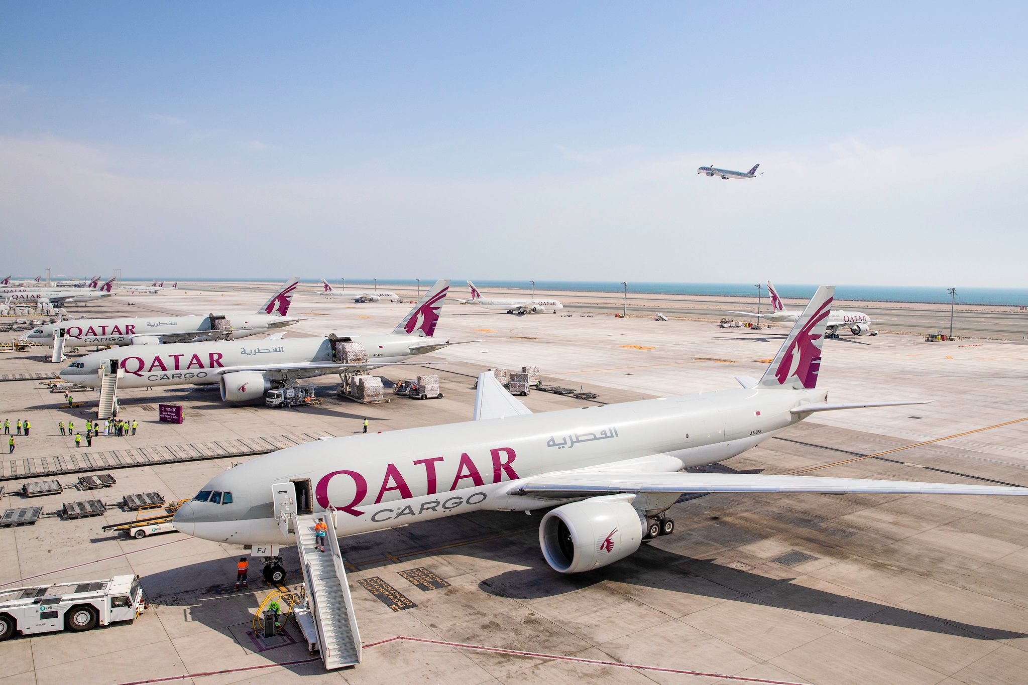 Qatar Cargo planes