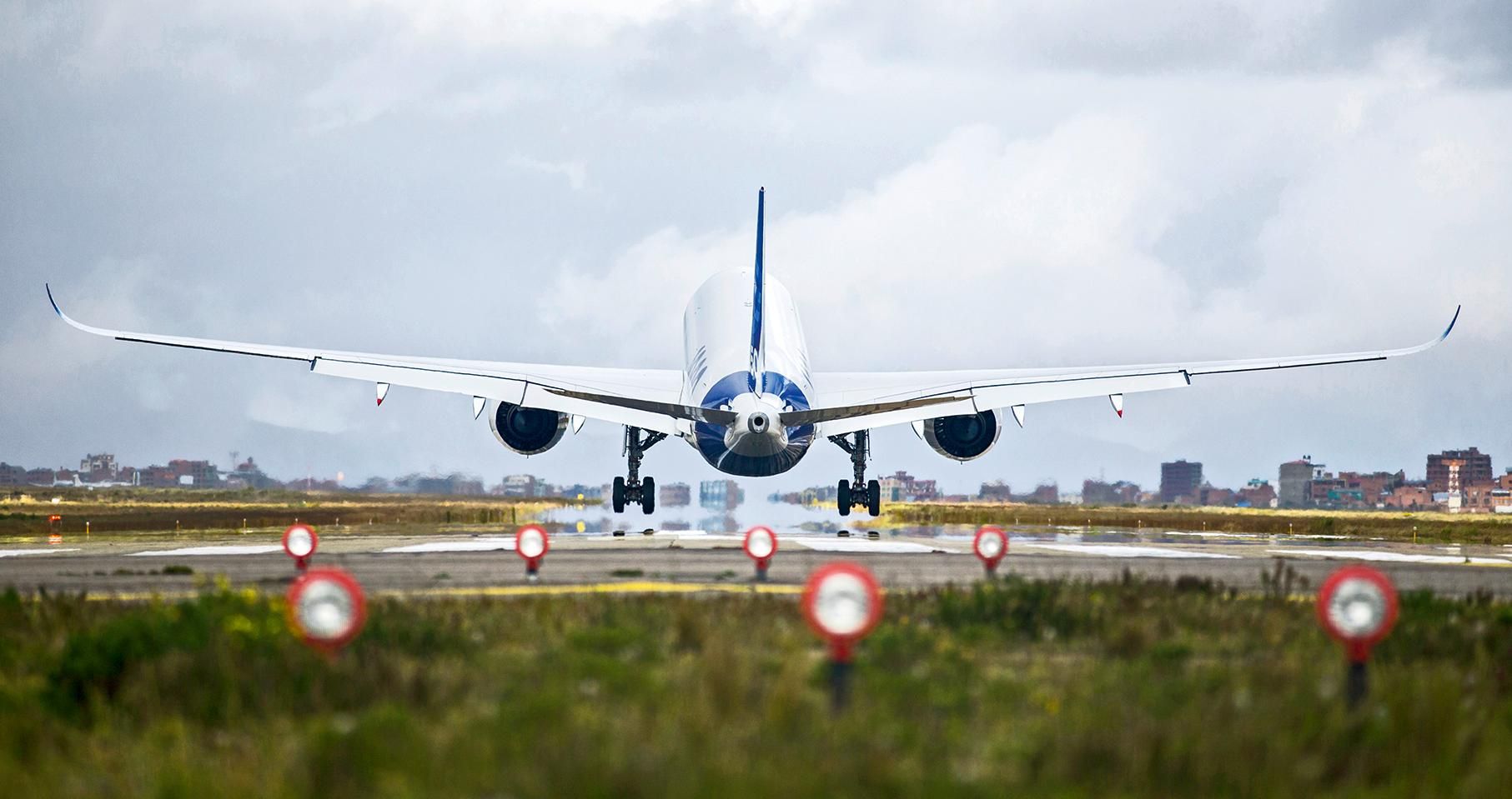 A350 landing