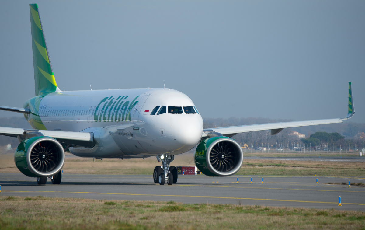 A320neo Citilink Taxiing Source Airbus 