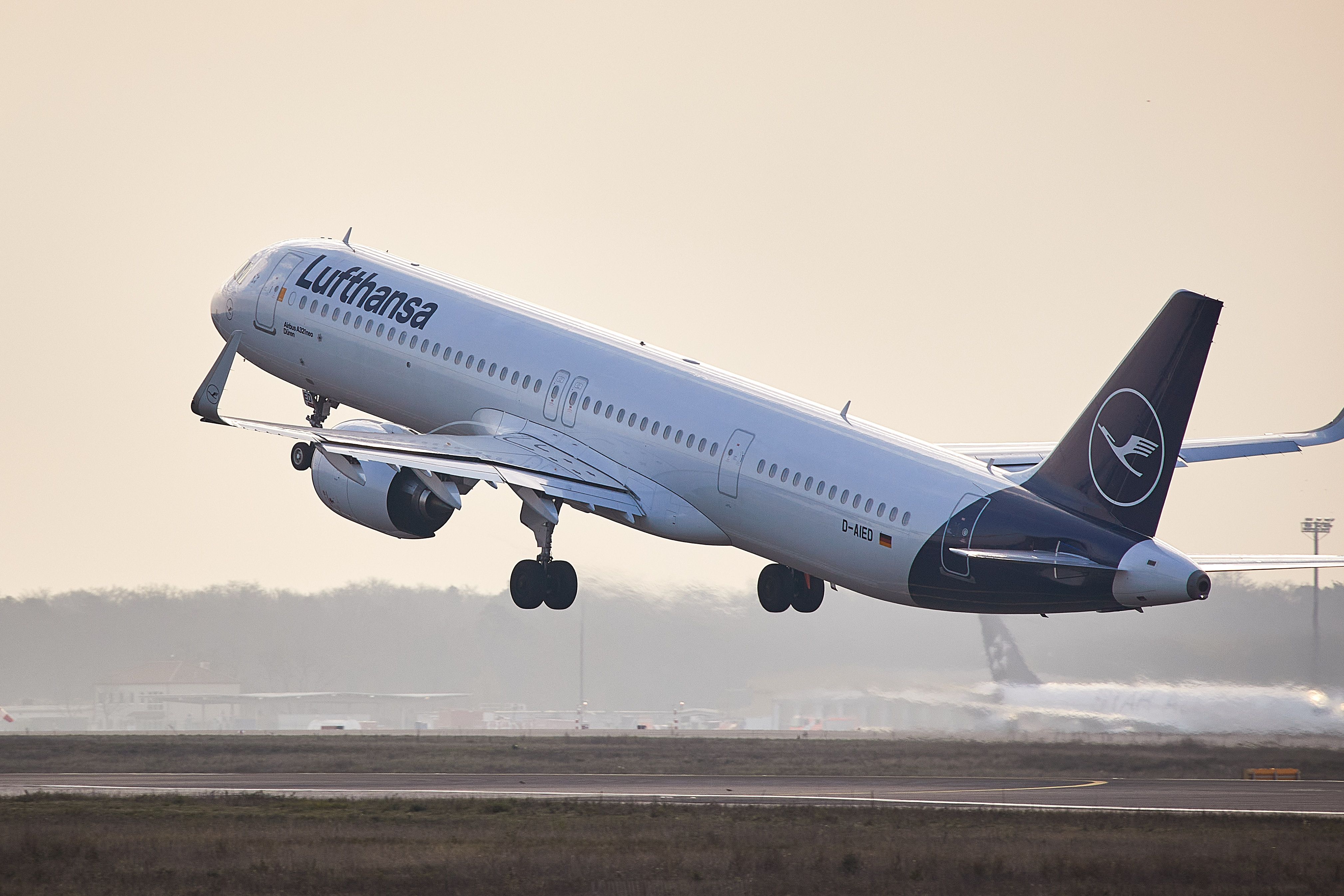 AK LUFTHANSA Airbus A320-200 Heidelberg Airline Issue 90er Jahre nicht gelaufen 