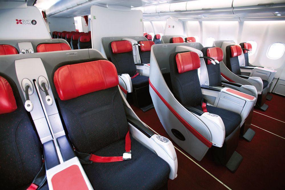 AirAsia X Flatbed Cabin