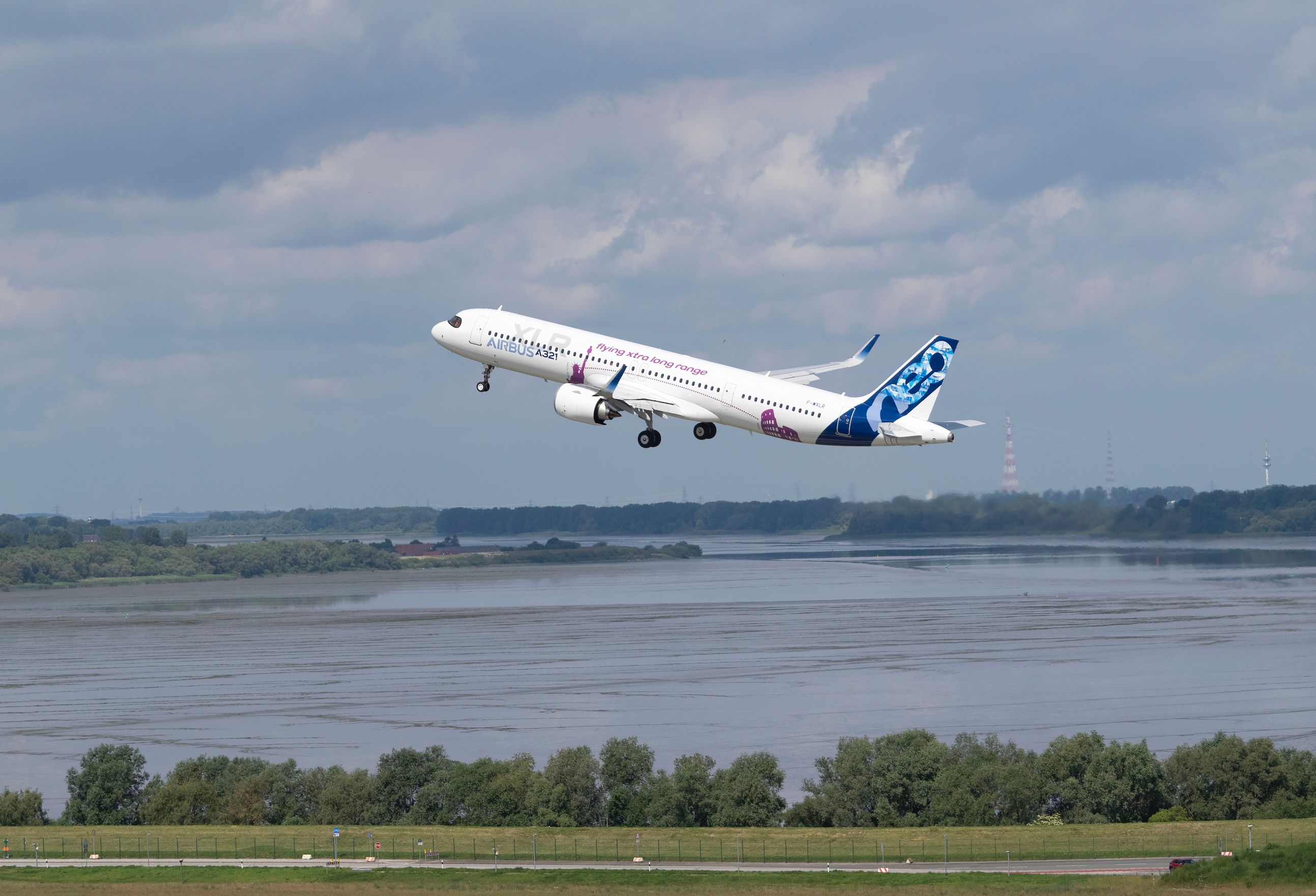 Airbus A321XLR First Flight 