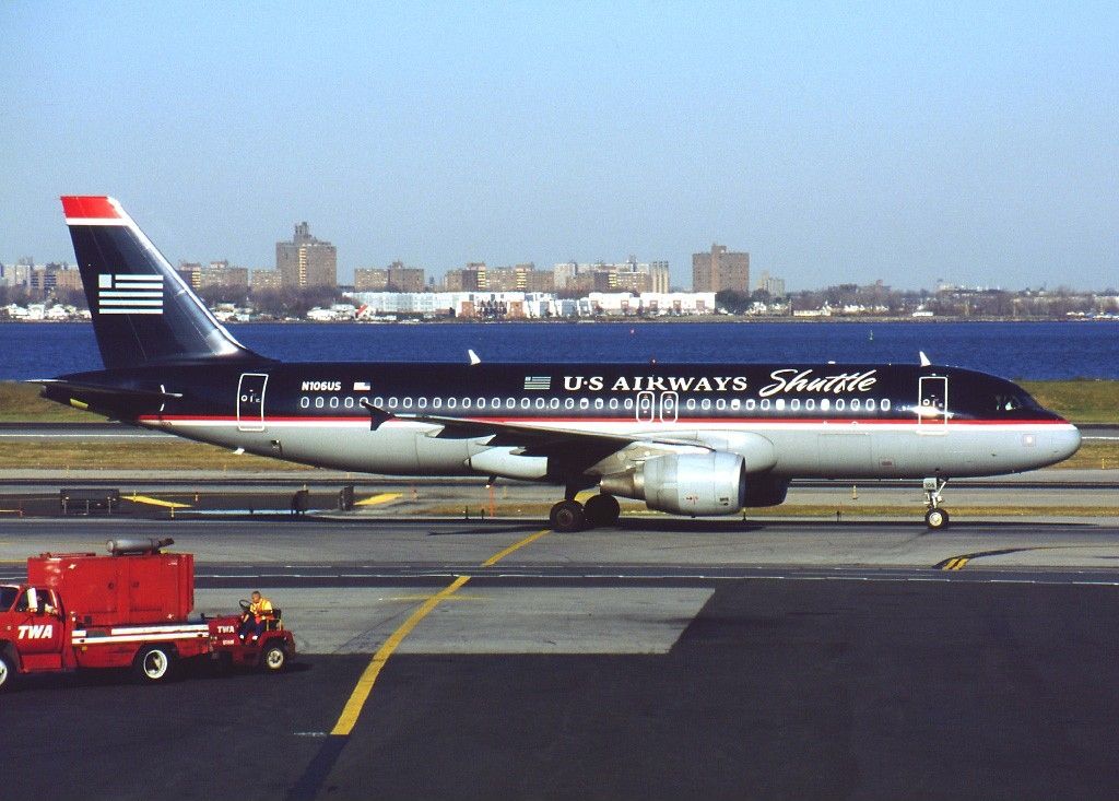 US AIrways Black Livery Airbus A320