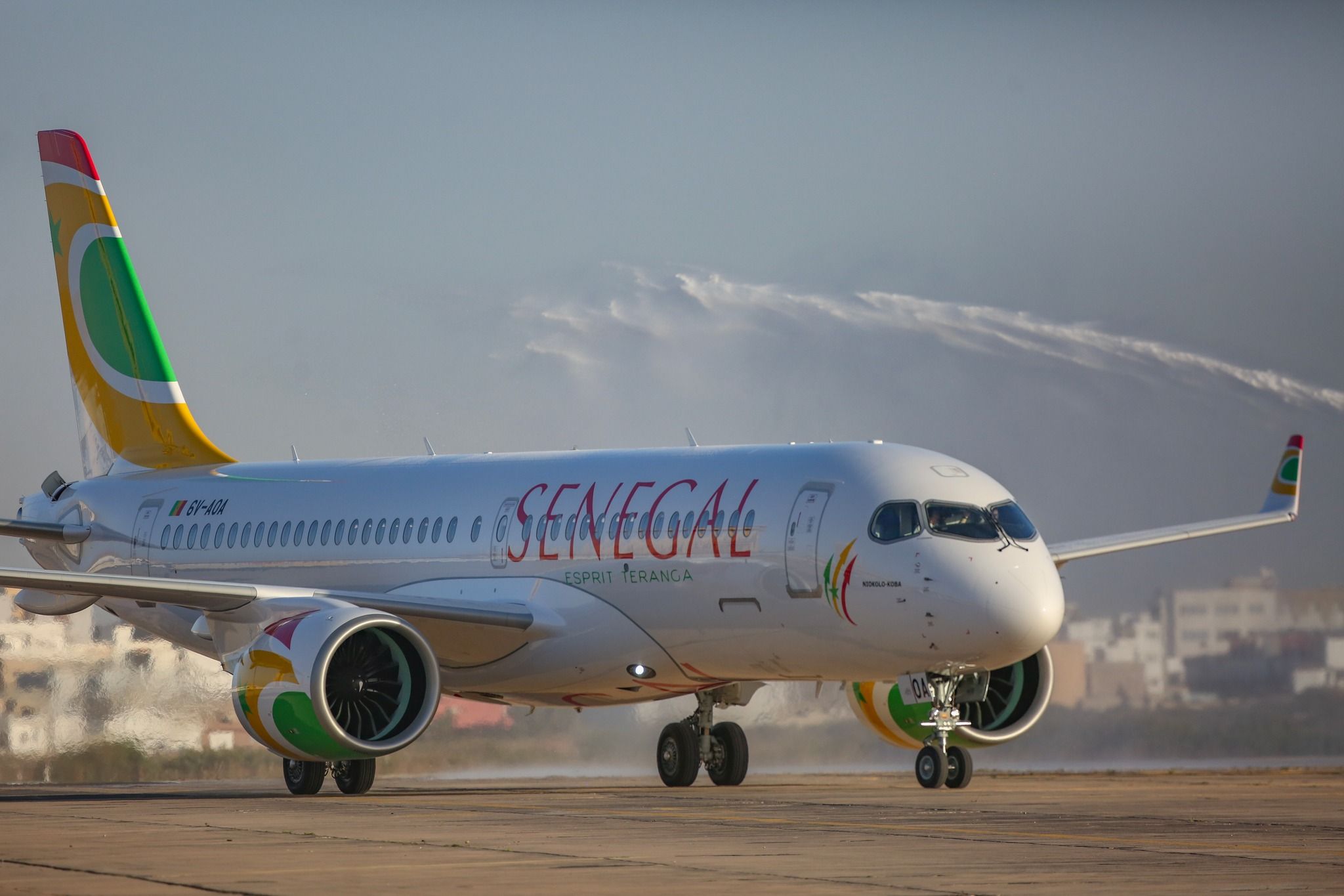 Airbus A220 for  Air Senegal