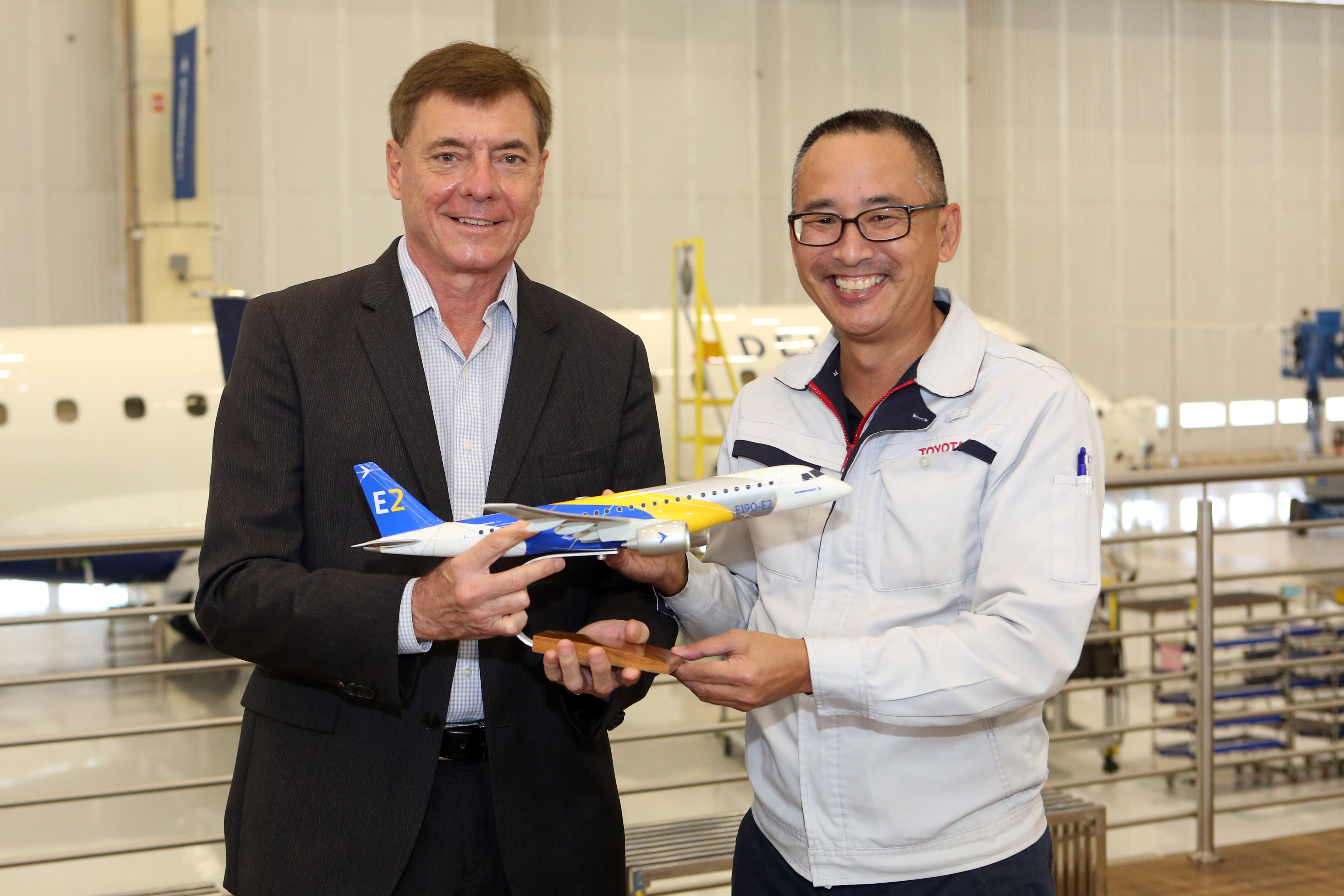 Embraer Partners With Toyota To Increase Production Efficiency Embraer Partners With Toyota To Increase Production Efficiency