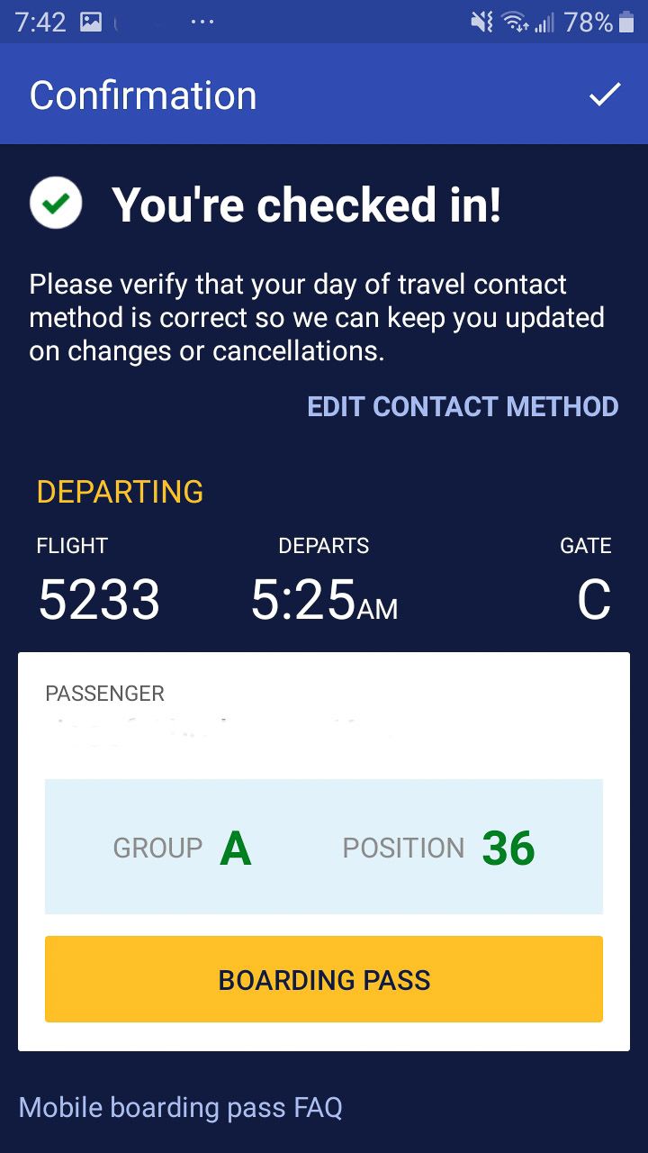 Flight Review Southwest Airlines Boeing 737700 Bellingham To Oakland