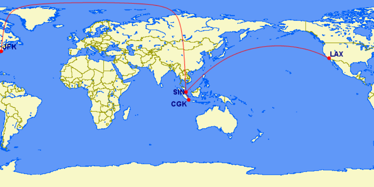 Garuda Indonesia Singapore Airlines US Flights