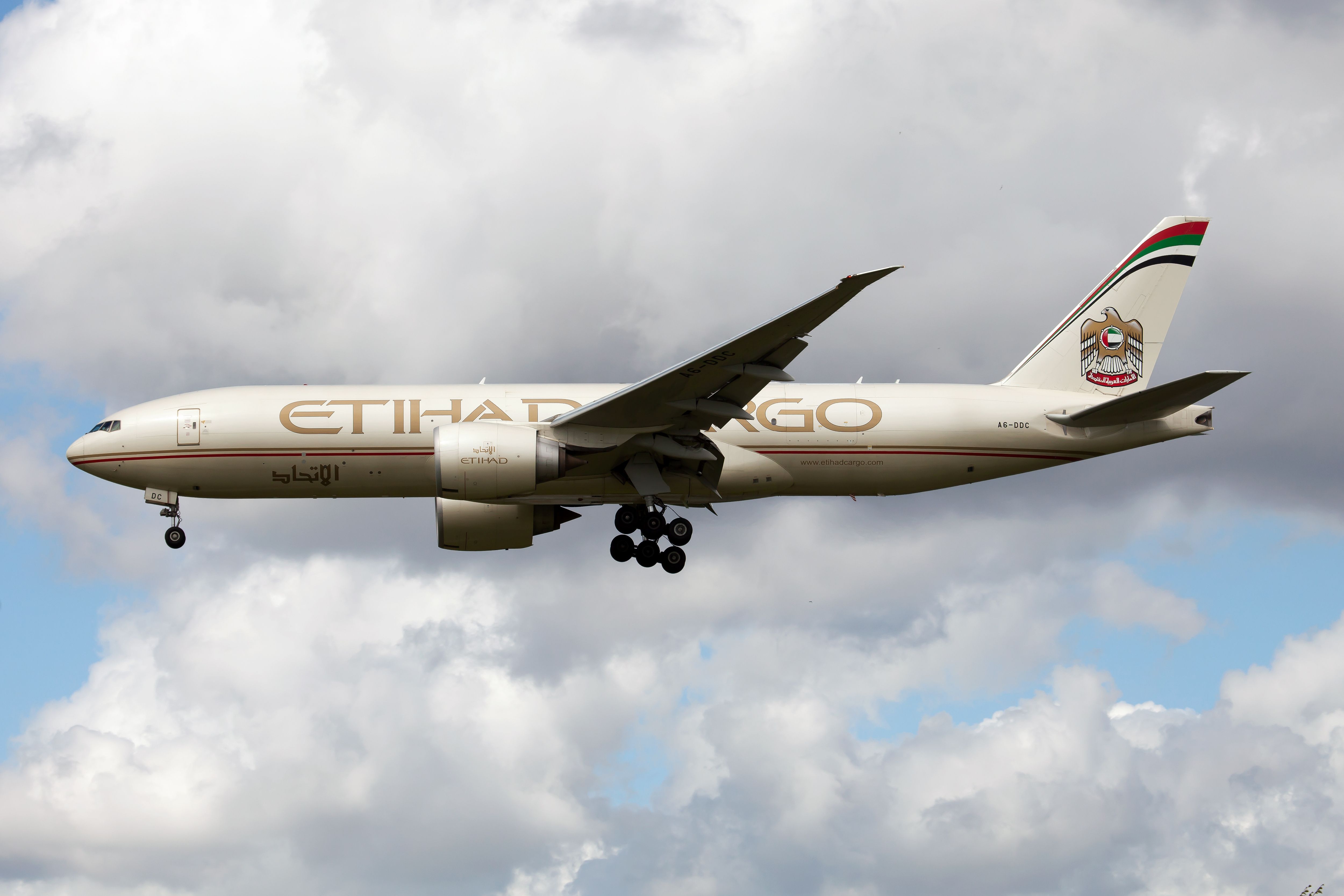 Etihad Cargo Boeing 777F 