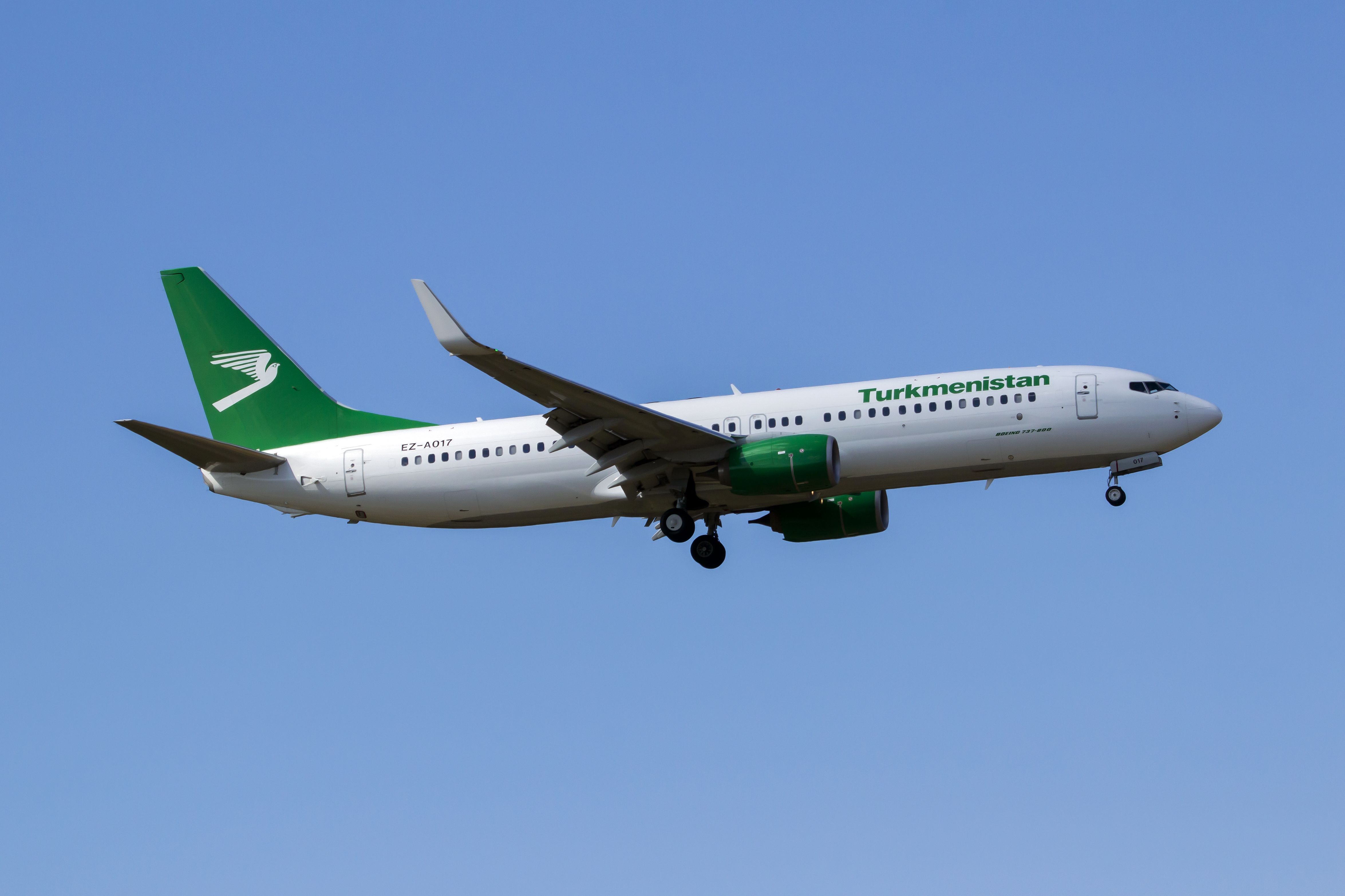 Turkmenistan Boeing 737 Getty Images-1231995822