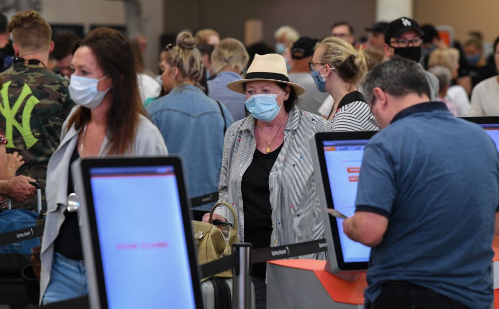 Airport Check-in Crowds Getty-1291866159