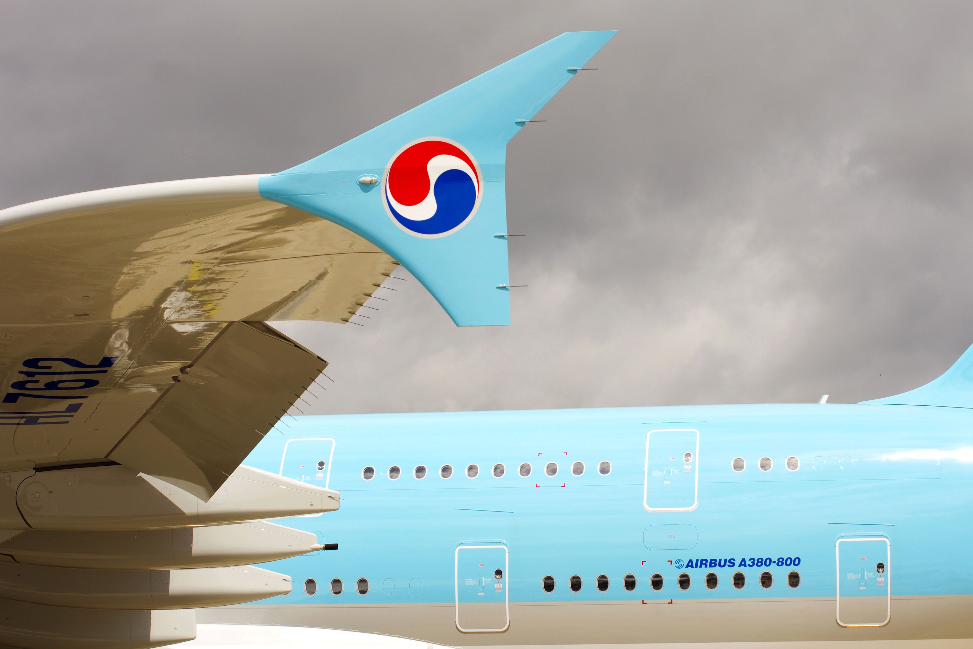 Korean Air Airbus A380 Fuselage