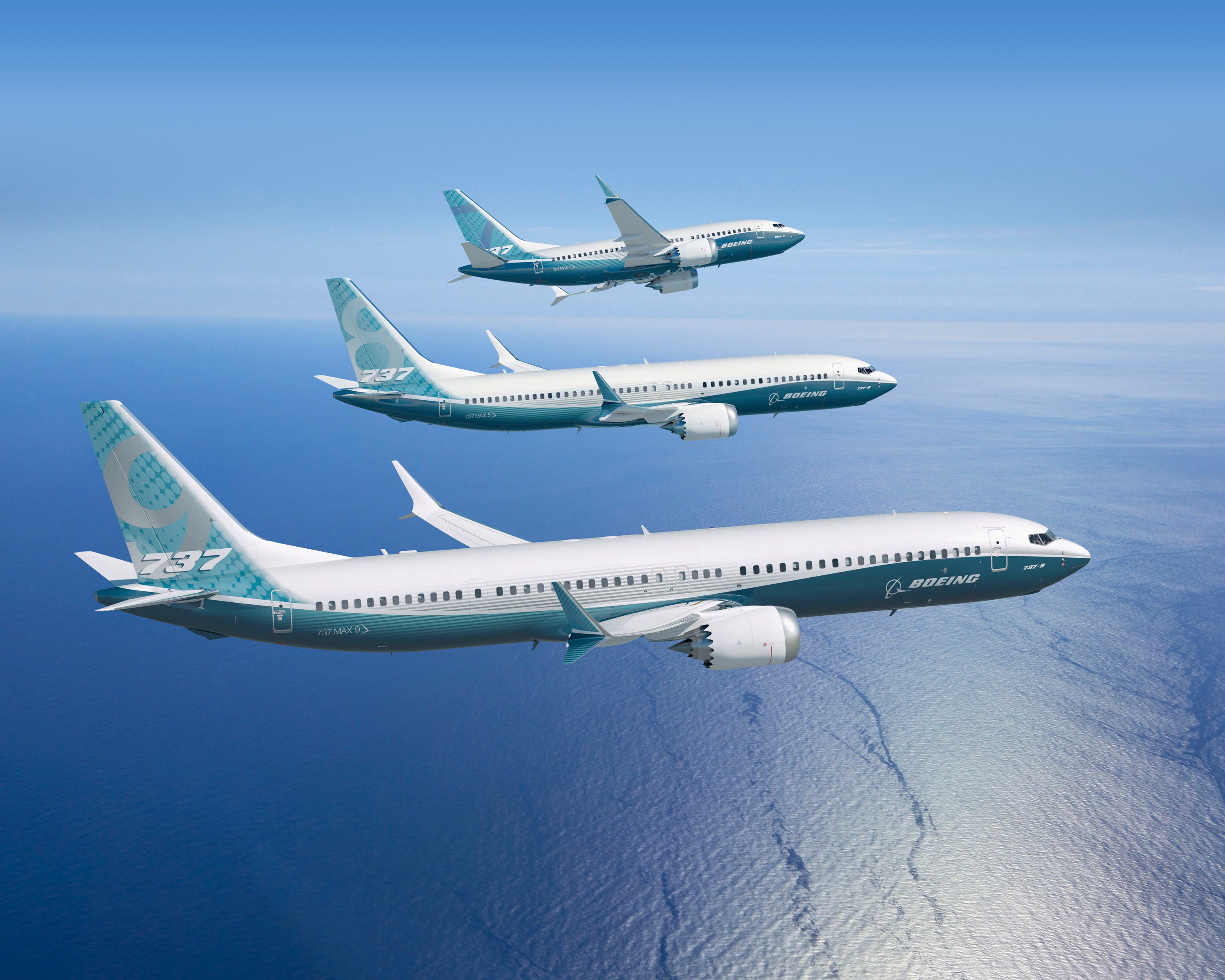 Boeing 737 MAX 7, 8, 9