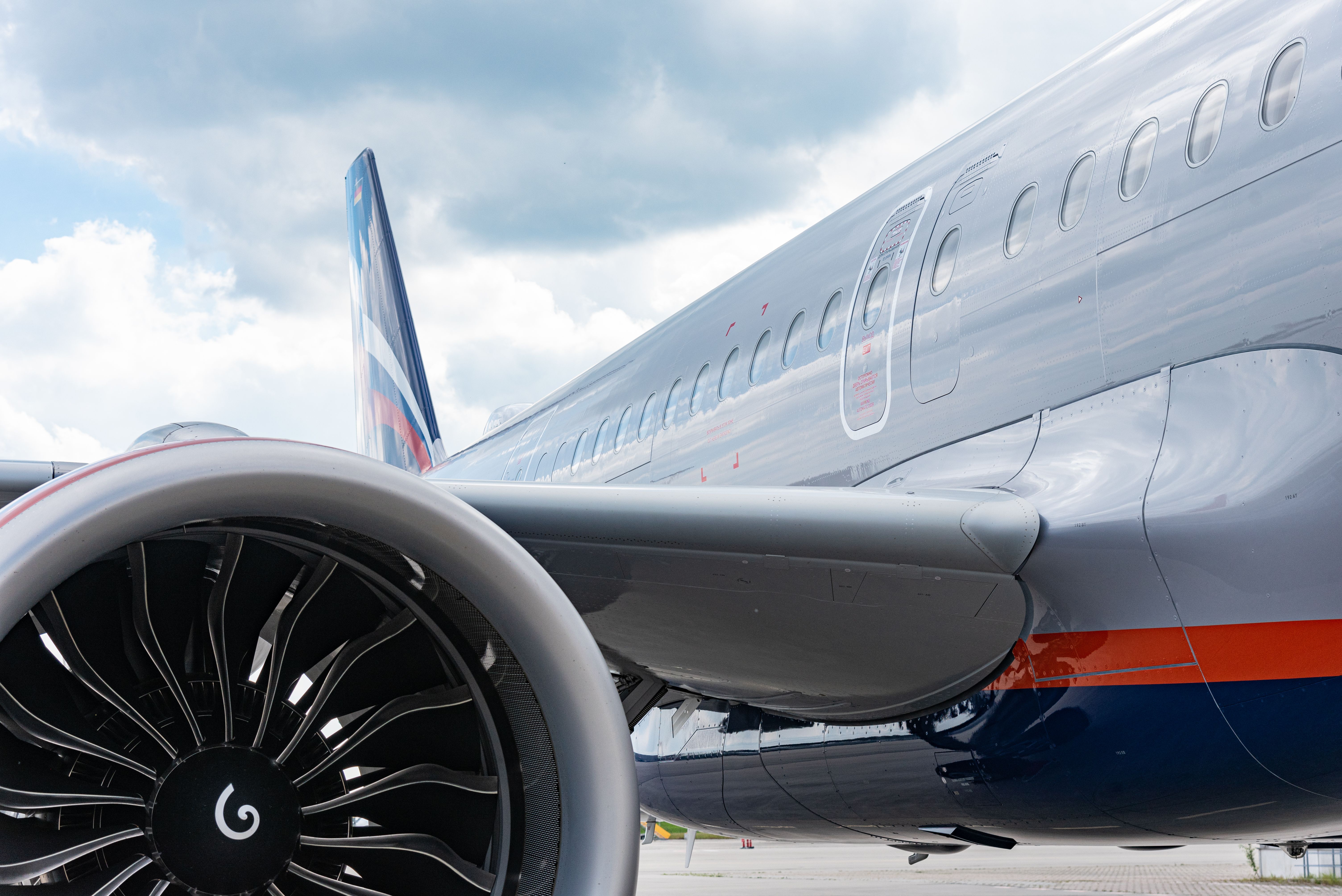 Aeroflot Airbus A321neo Engine