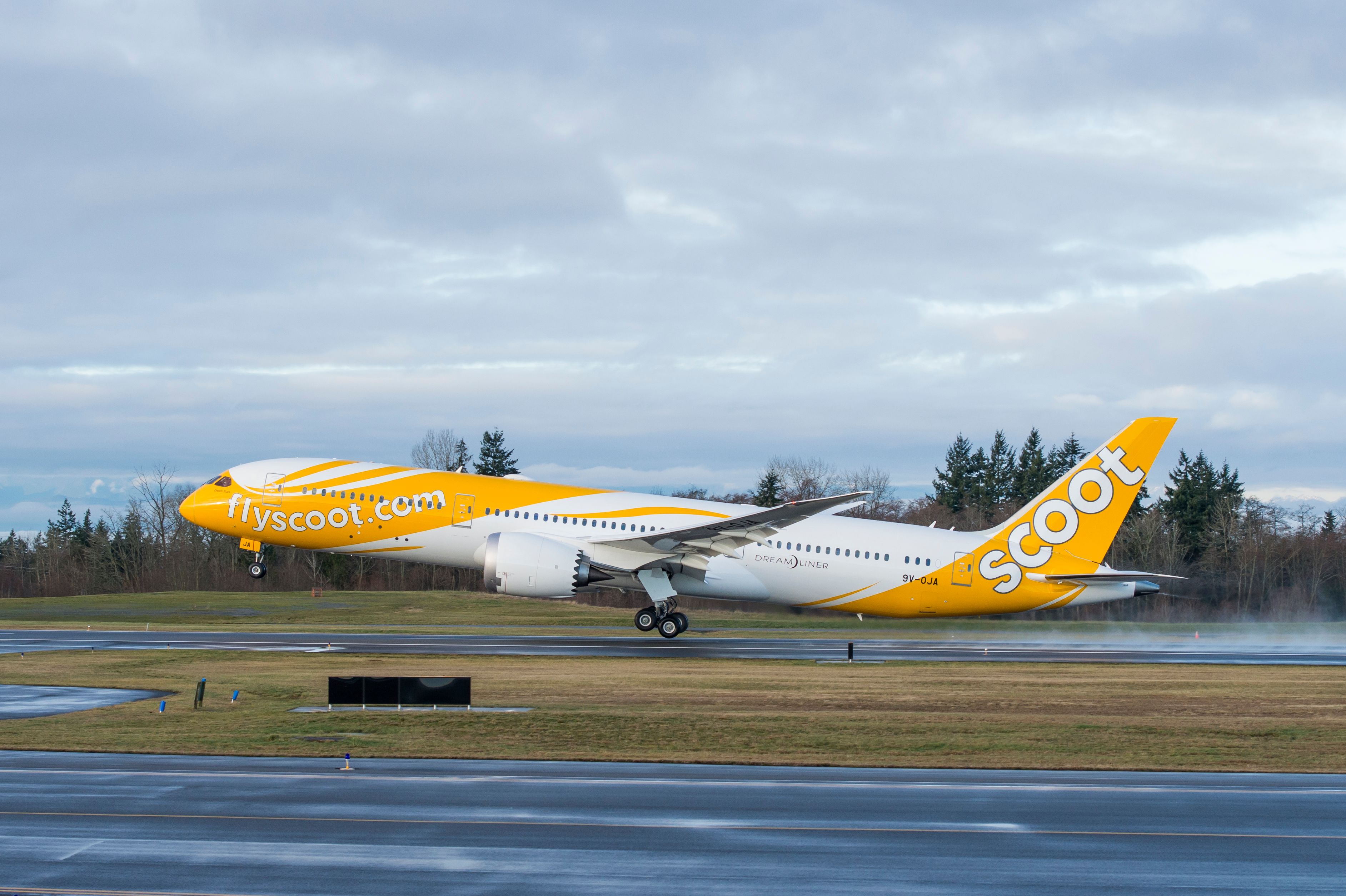 Scoot 787 Take-off