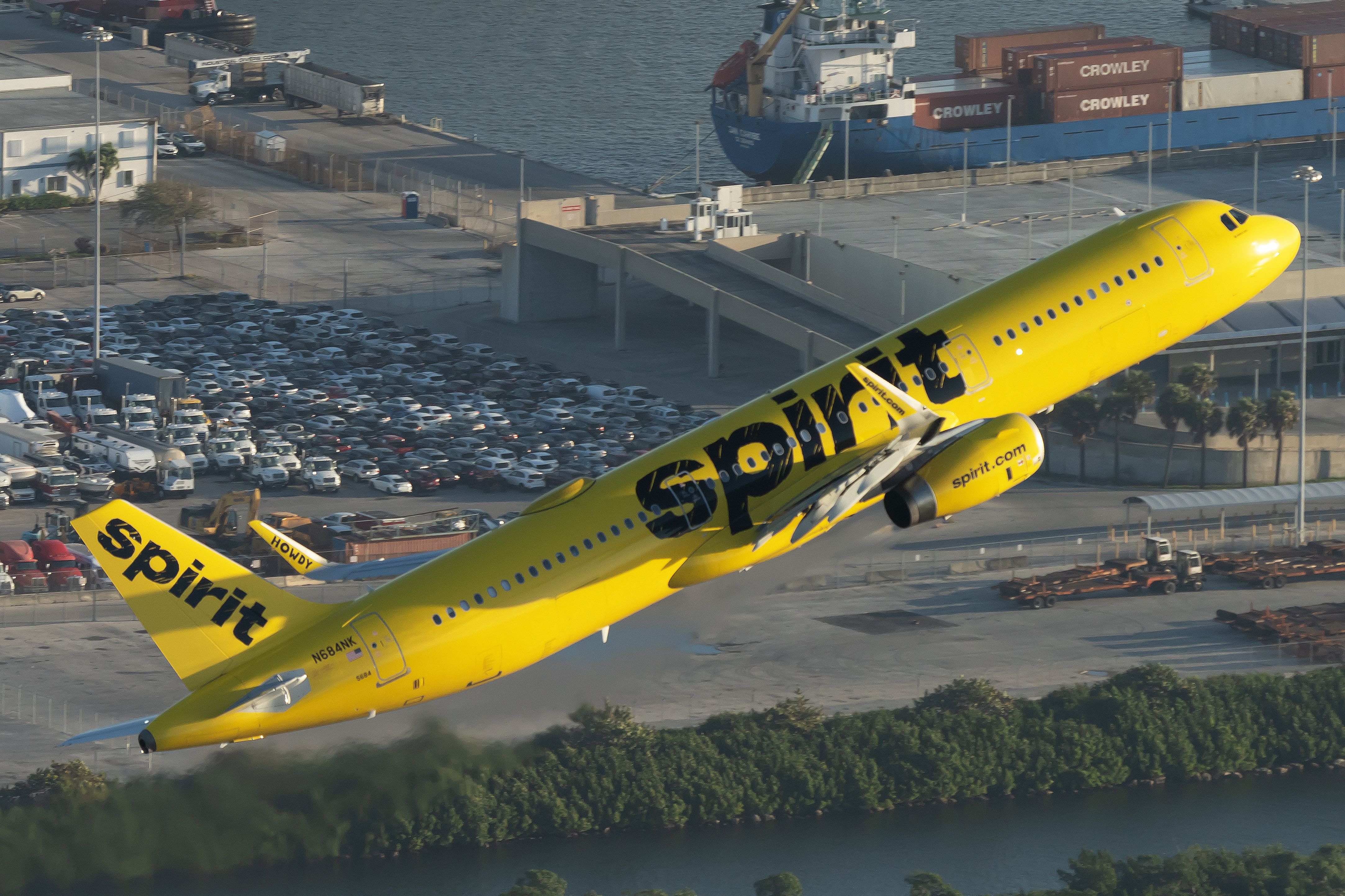 Spirit Airlines Airbus A321-231 N684NK Ft Lauderdale Vincenzo Pace