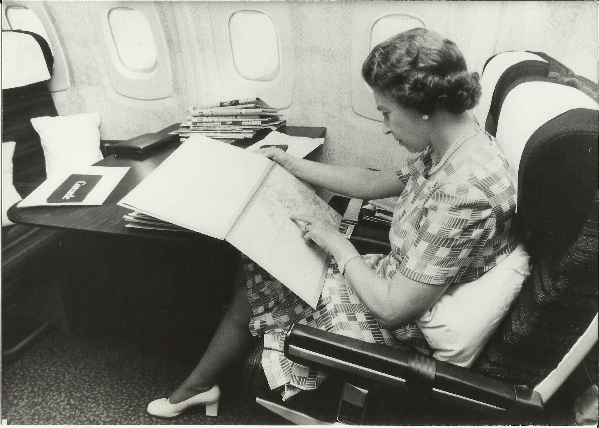 did the queen travel on concorde