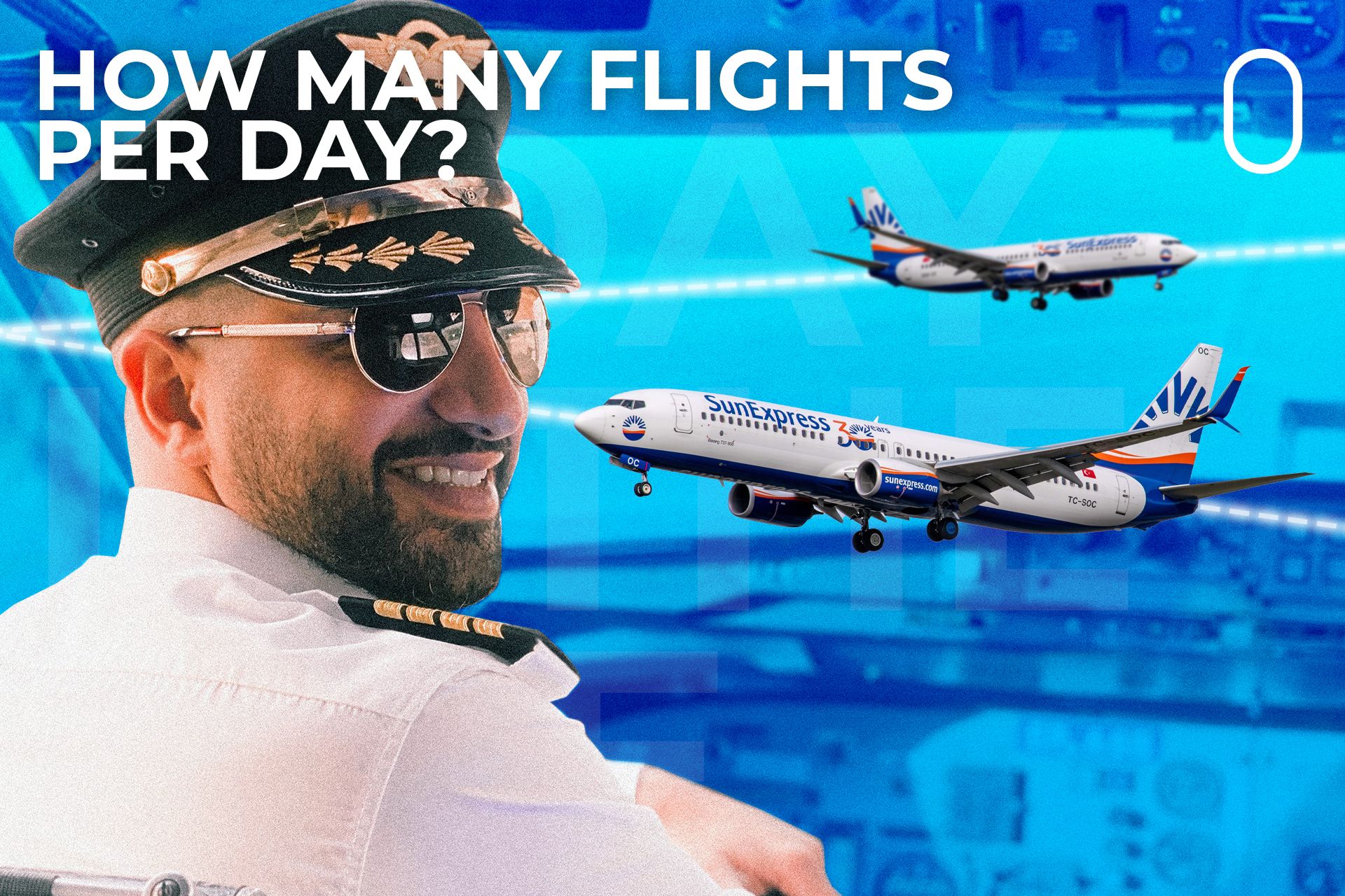 How Many Planes Does A Pilot Fly A Day