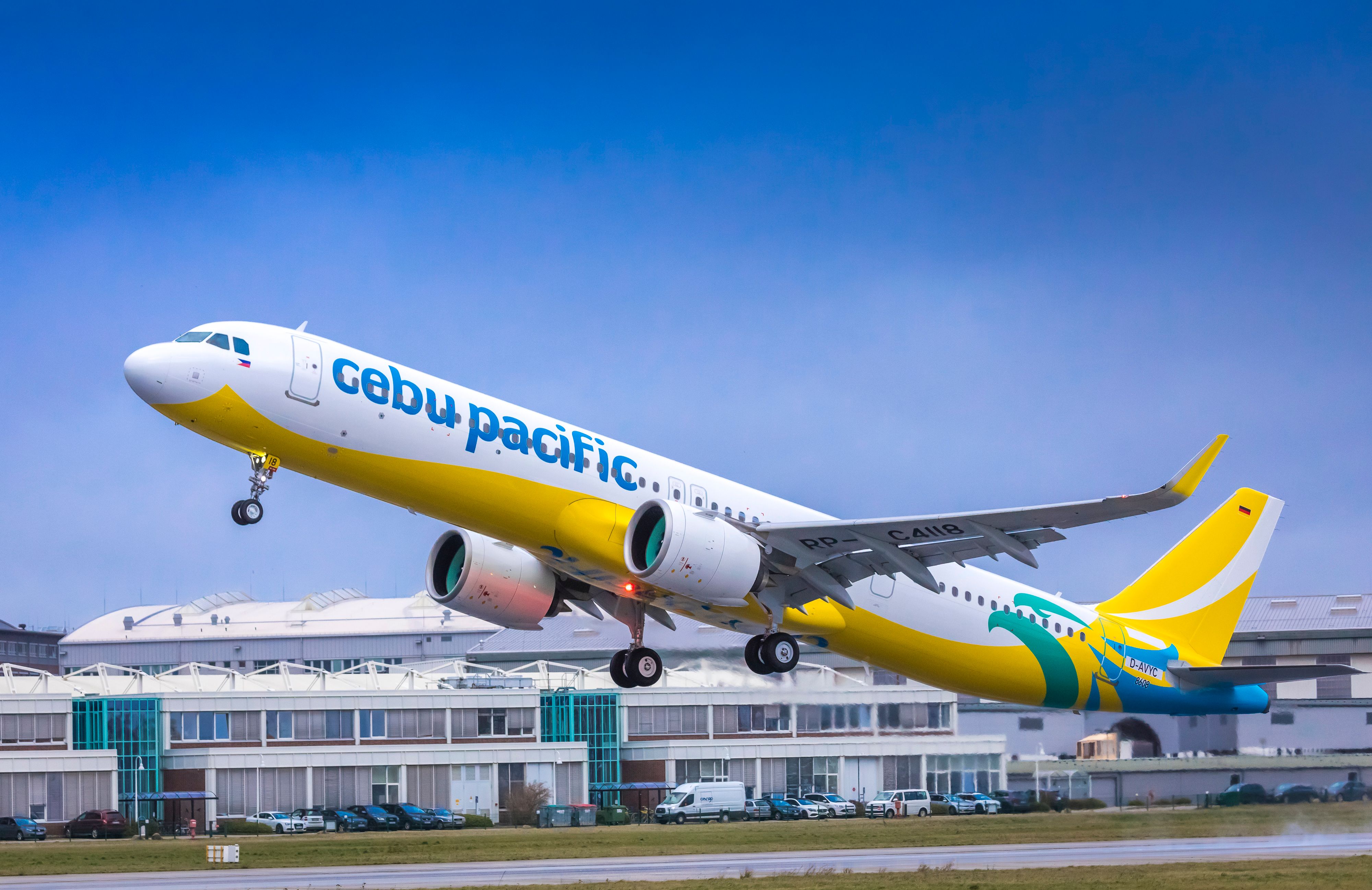 A321neo ACF Cebu Pacific taking off