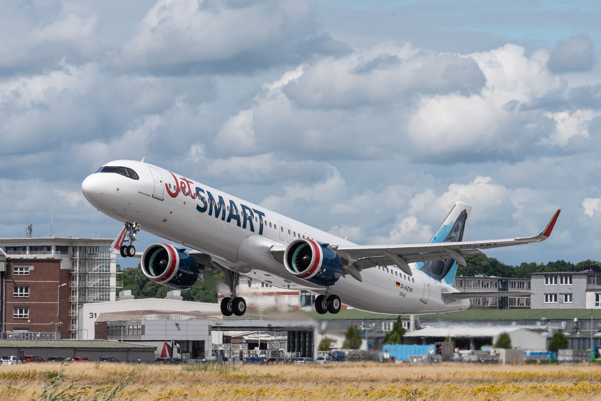 JetSMART's first A321neo. 