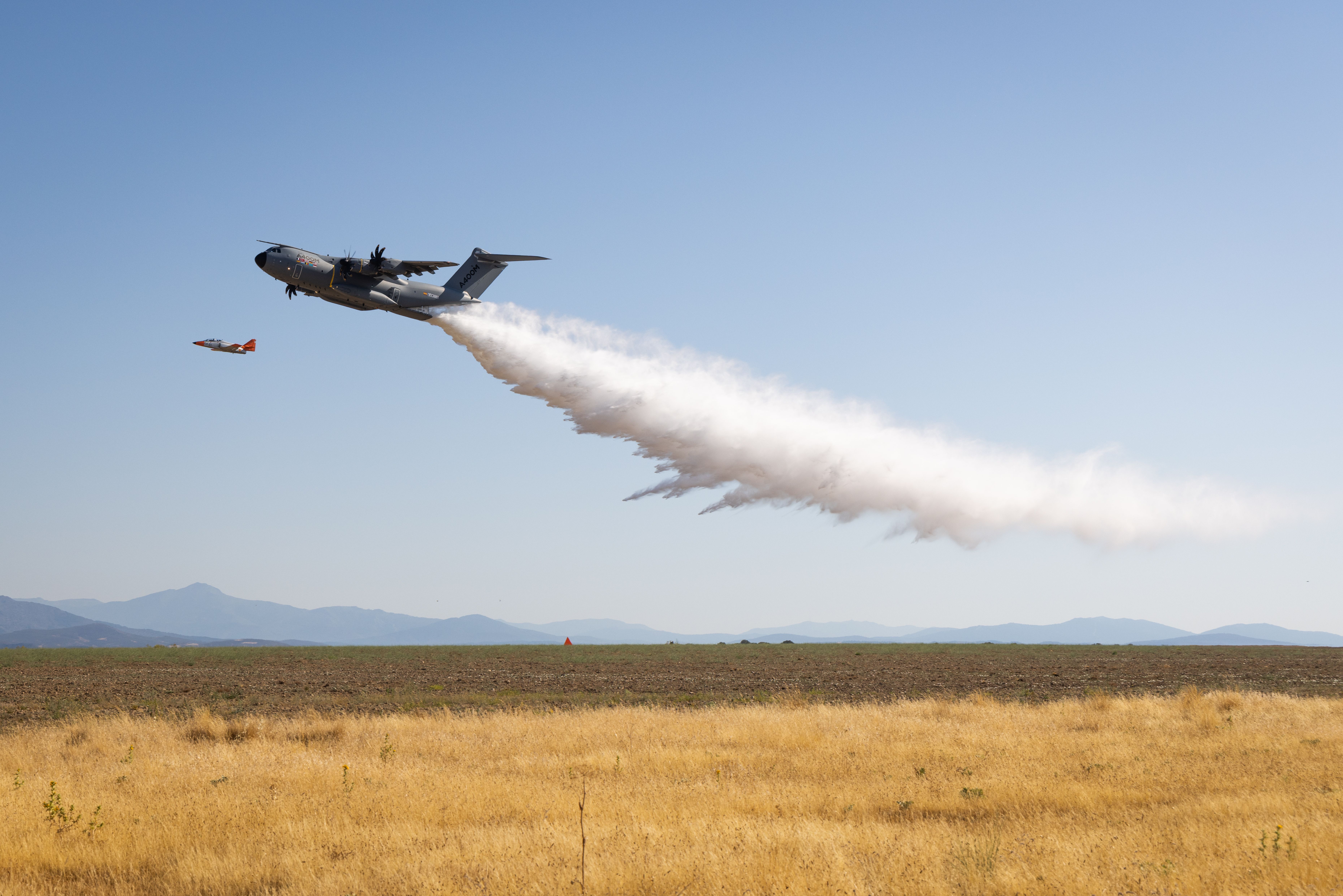 Airbus A400M successfully tests firefighting kit