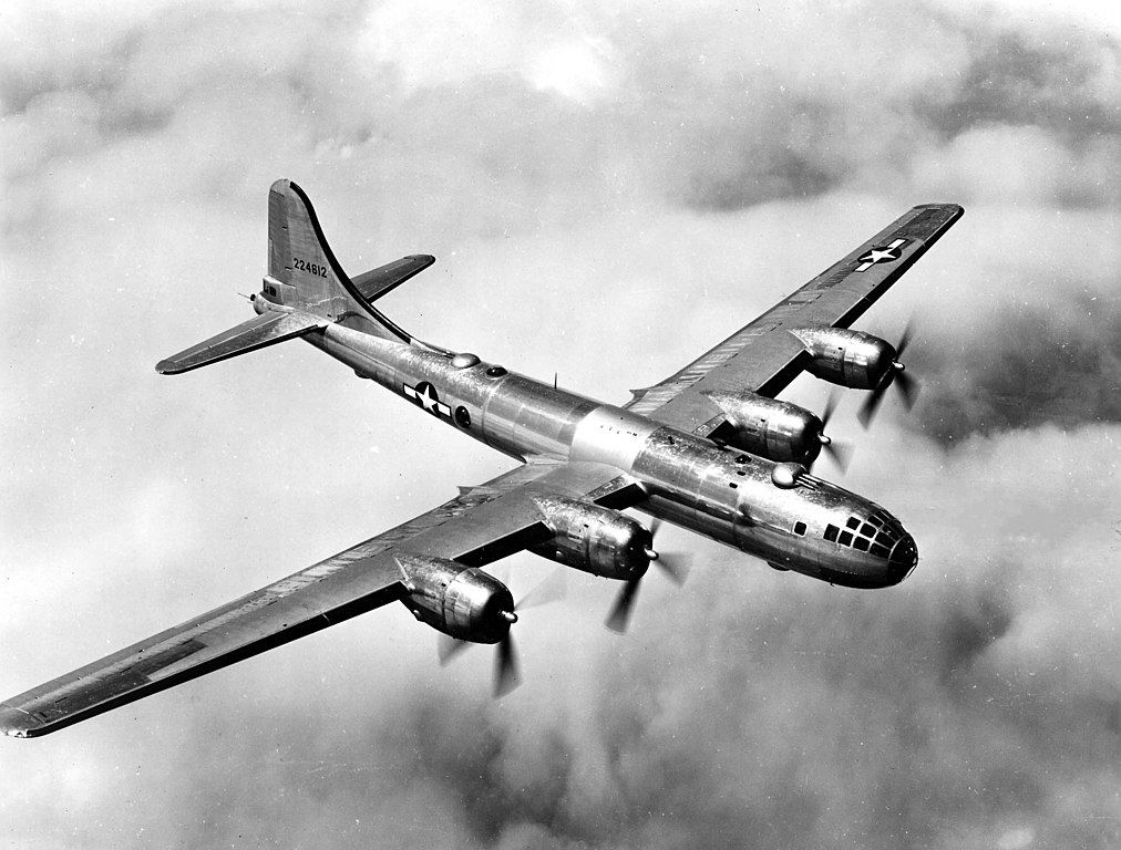 B-29_in_flight