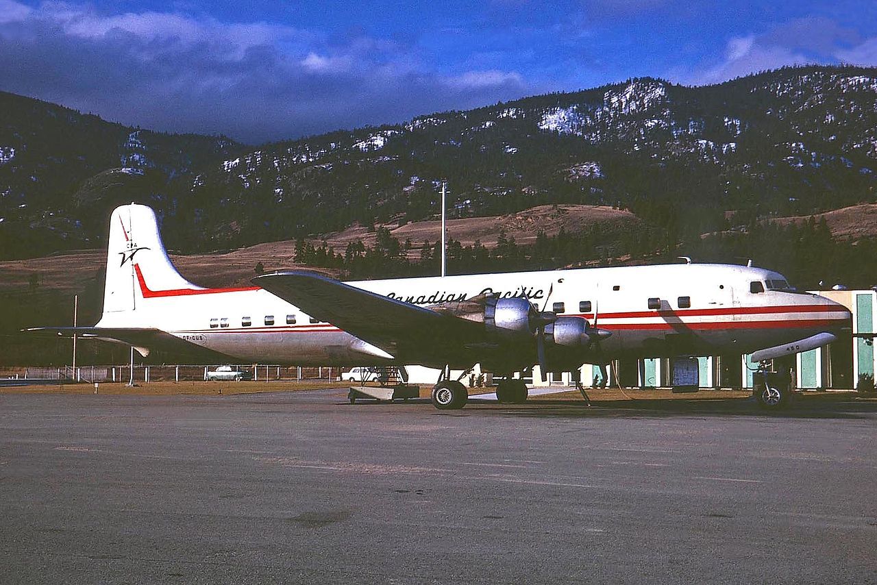 CF-CUS_DC-6B_Canadian_Pacific_A-l_1_YYF_22JAN67_(5574944103)
