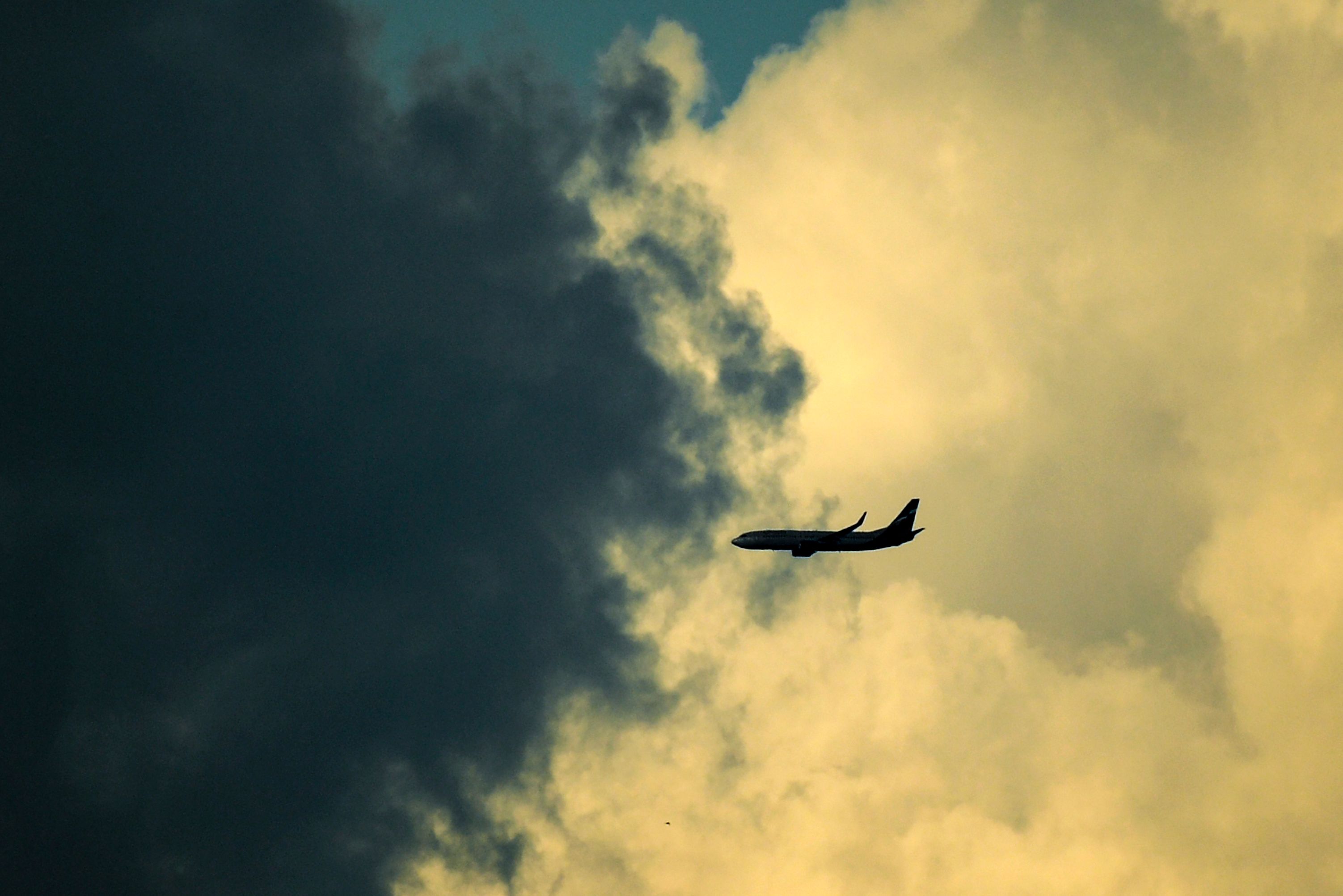 Turbulence Clouds Storm Aircraft Plane