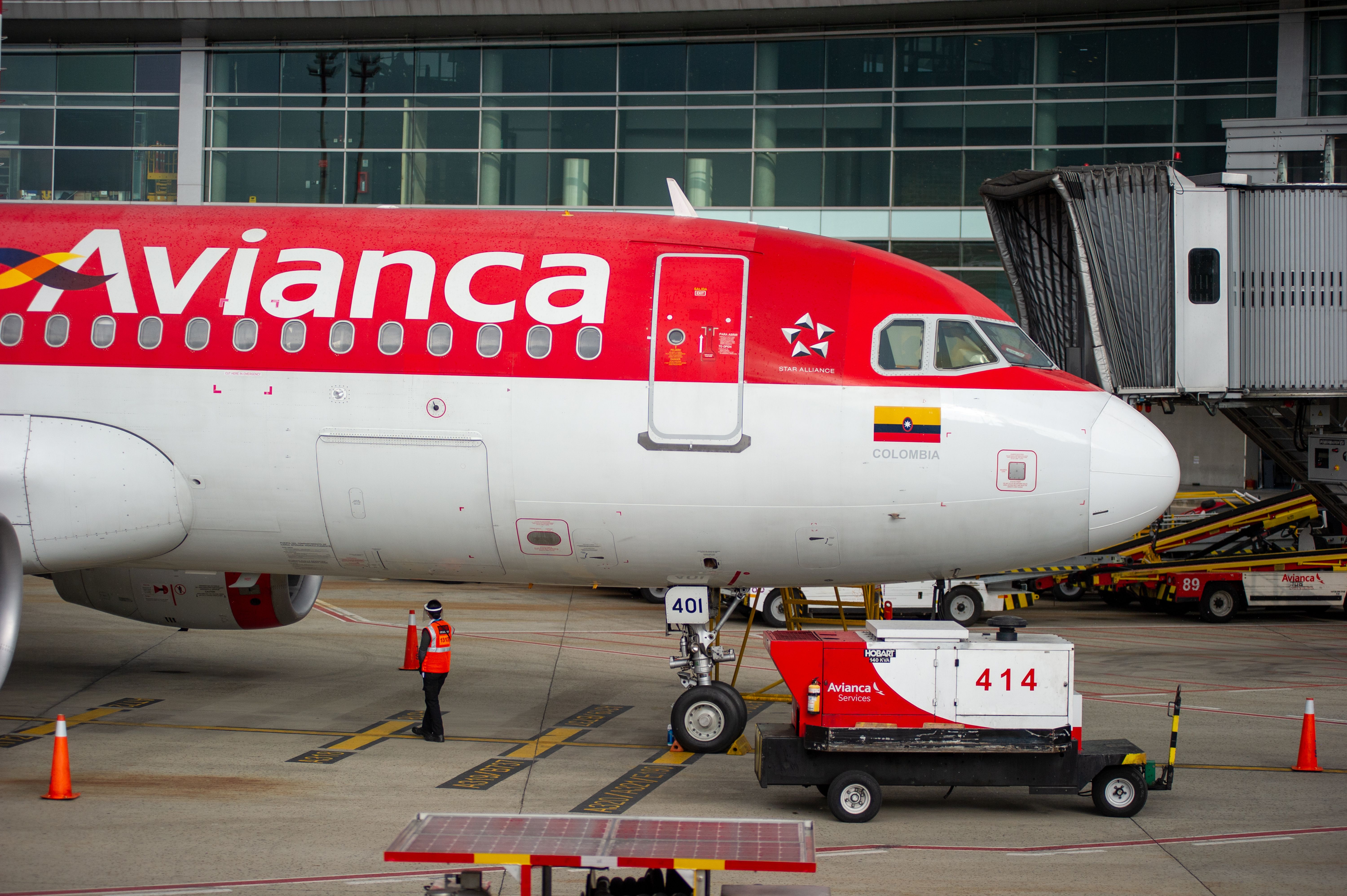 An Avianca aircraft