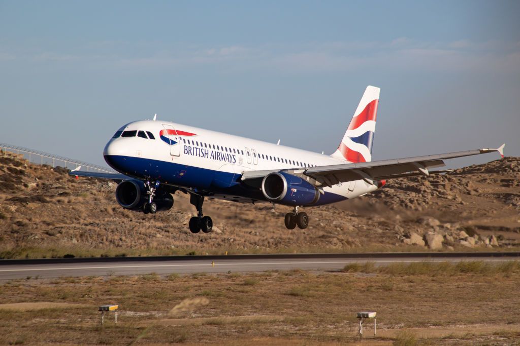 British Airways Airbus A320 Getty