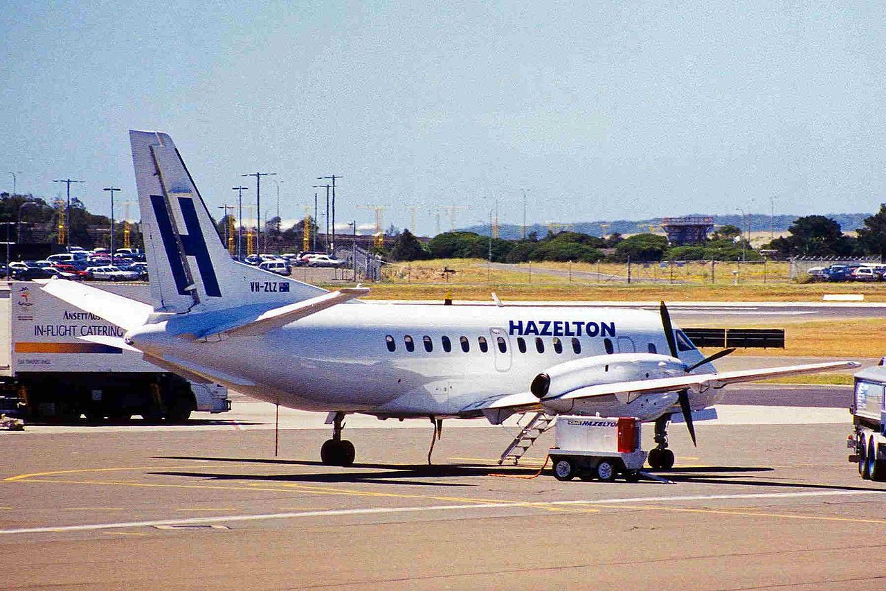 Hazelton Airlines Saab 340 At Canberra Airport