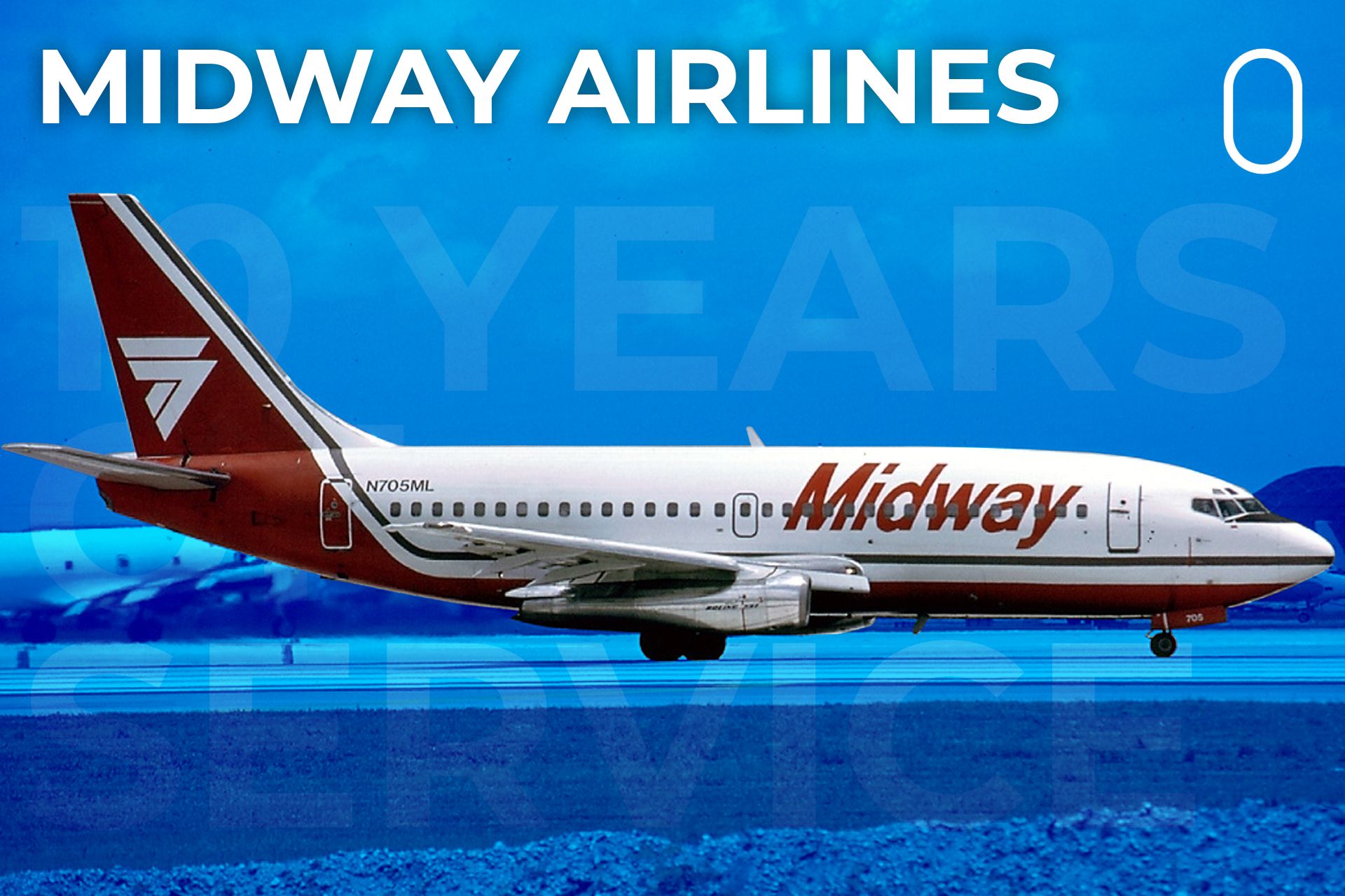 Midway Airlines: los 10 años de la efímera aerolínea estadounidense