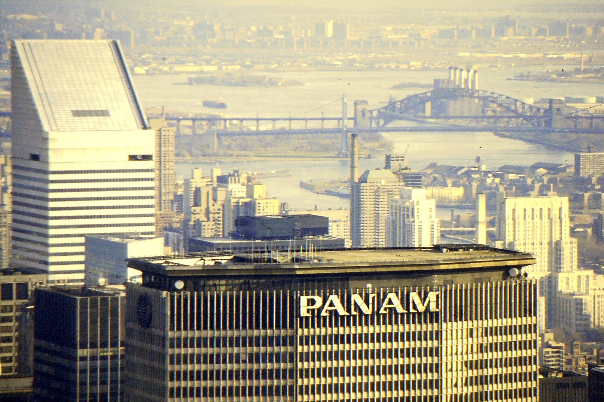Top of the former Pan Am building in New York City
