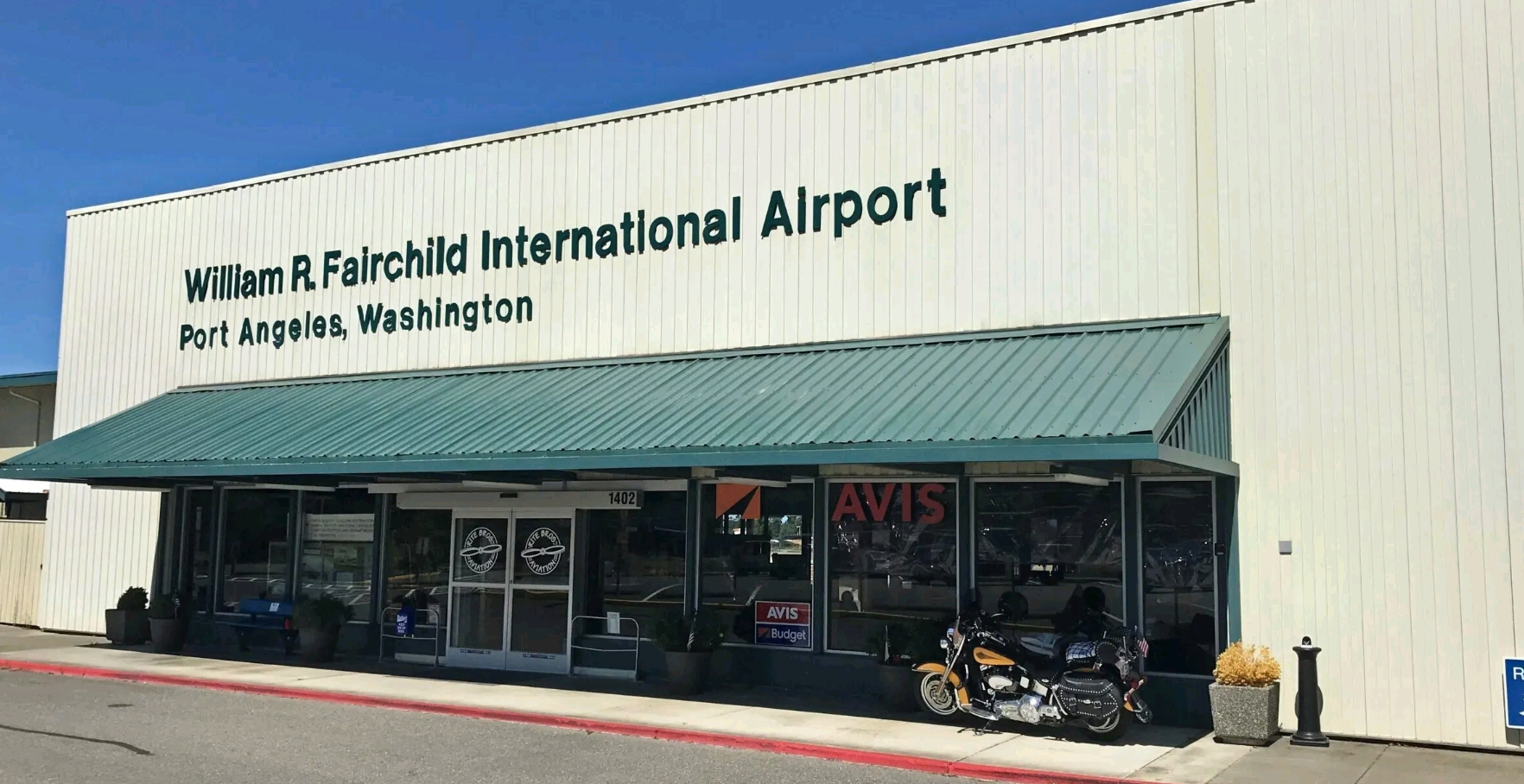 Port Angeles Internationl Airport Terminal Washington State USA