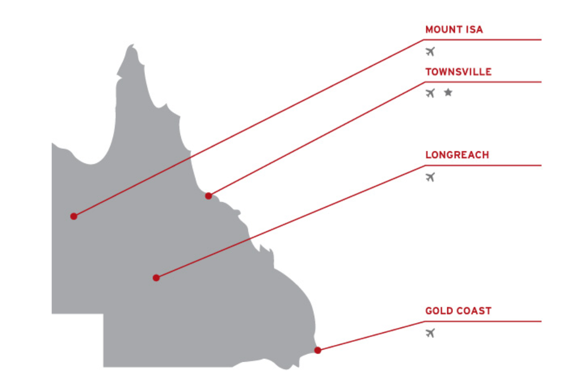 Queensland Airports Passenger Numbers Now Better Than 2019 Levels   Queensland Airports Limited Airport Locations Map 