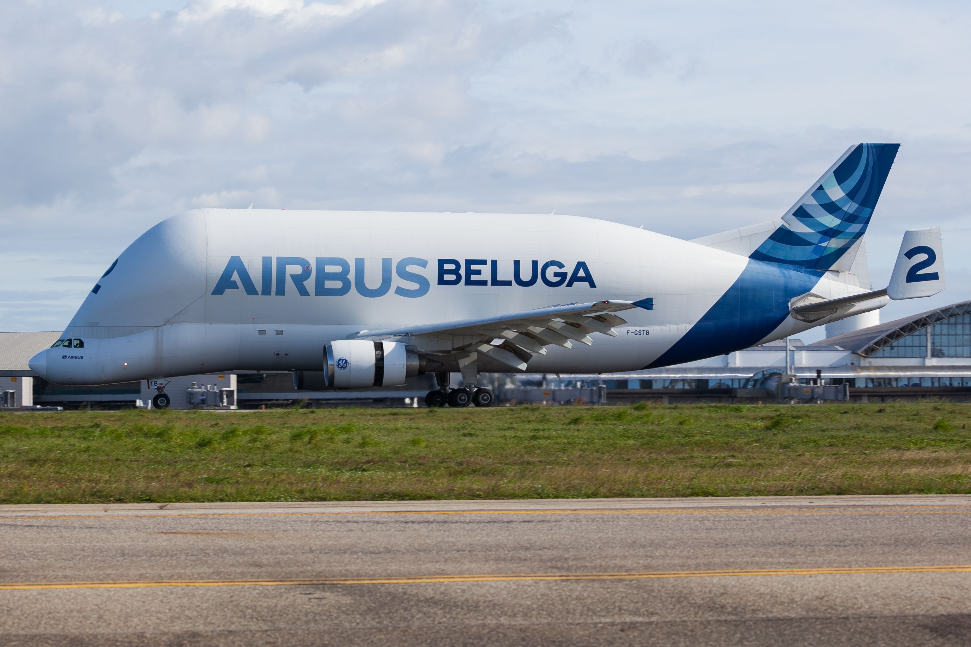 Airbus Beluga in Brazil. 