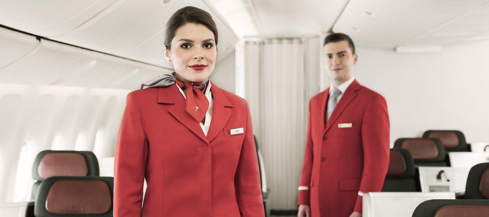 Austrian Airlines flight attendants