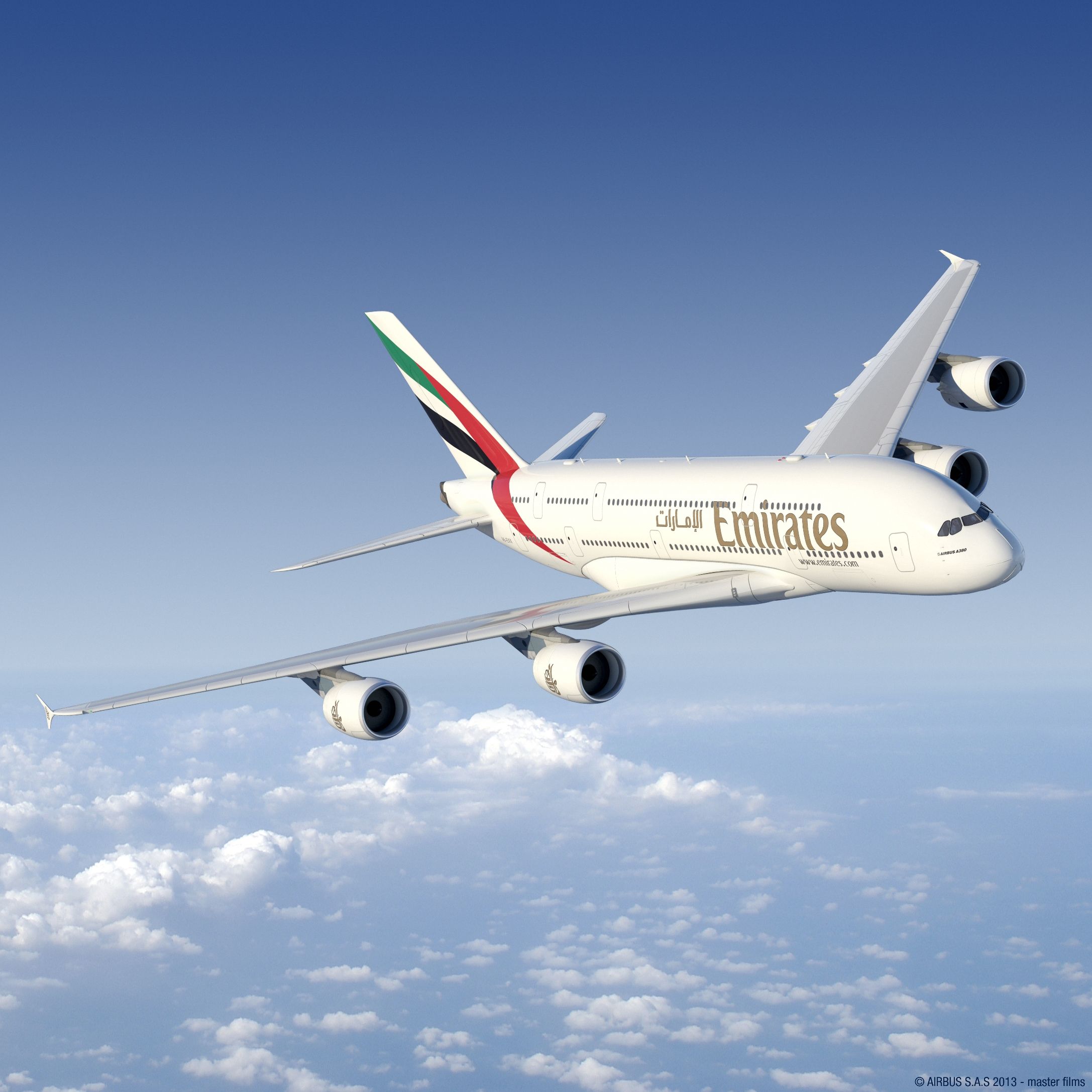 Emirates A380 Inflight